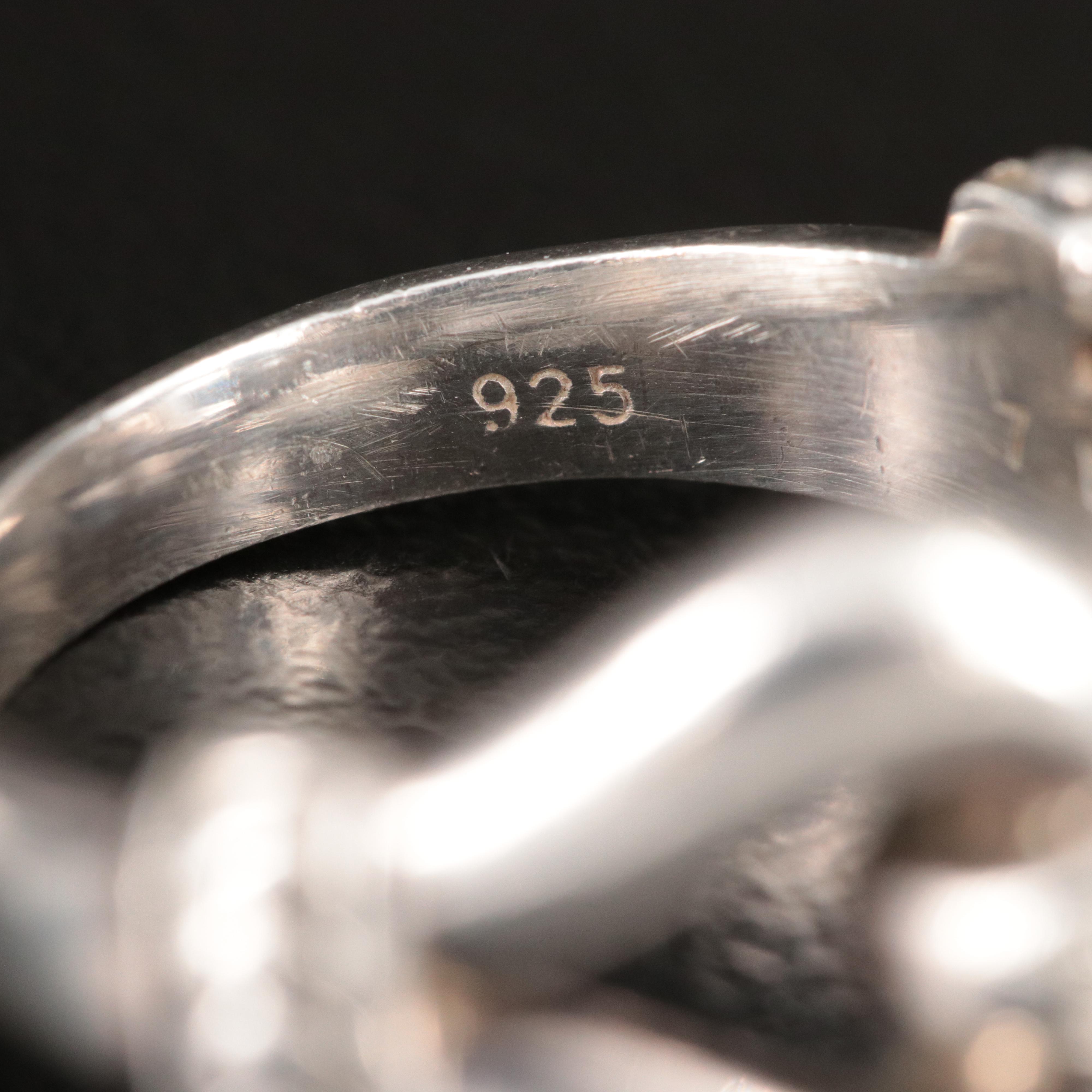 Lagos Derby Sterling Ring with Diamond Accents