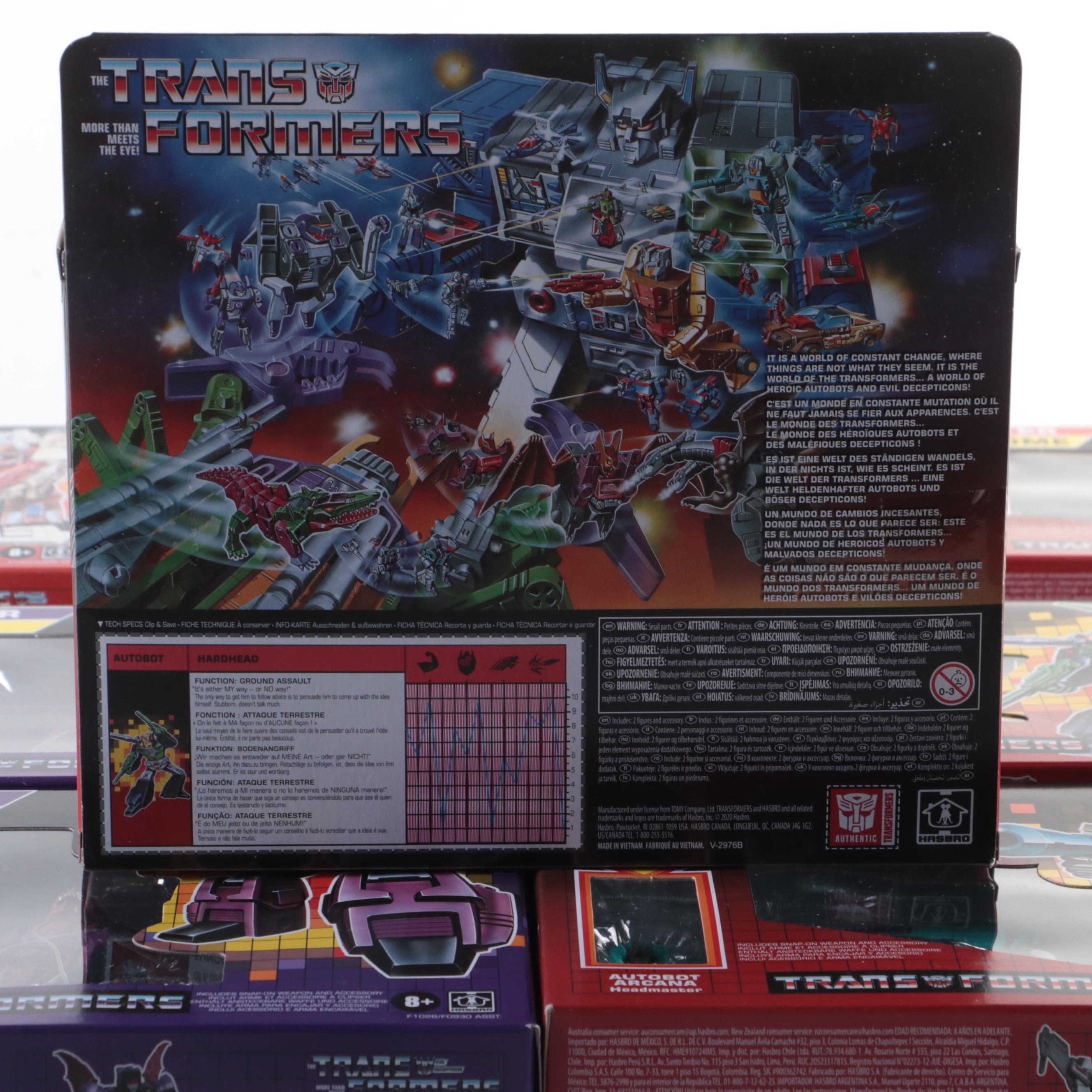 Hasbro Transformers Action Figures in Box