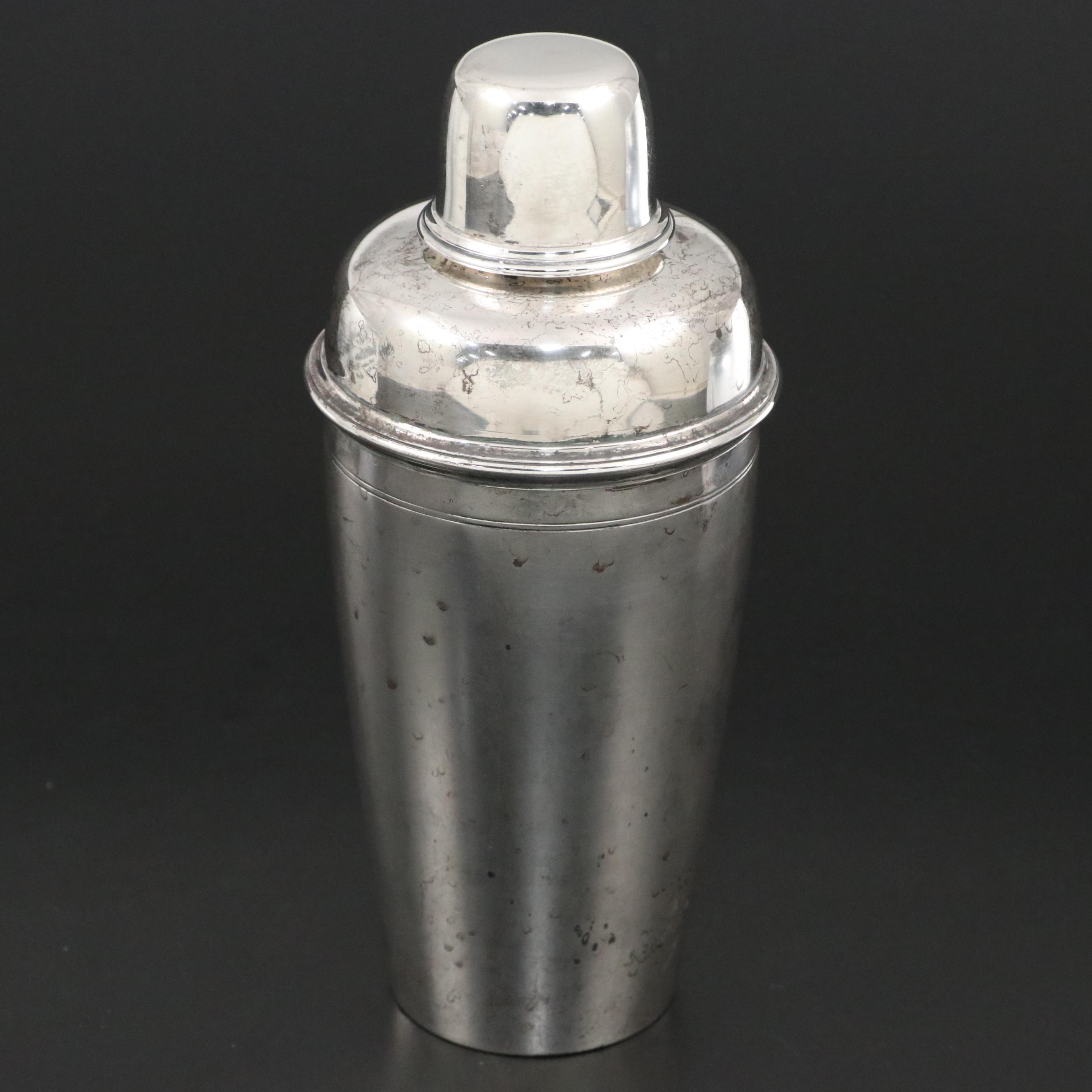 Tiffany & Co. Sterling Silver Two-Pint Cocktail Shaker, 1907–1947