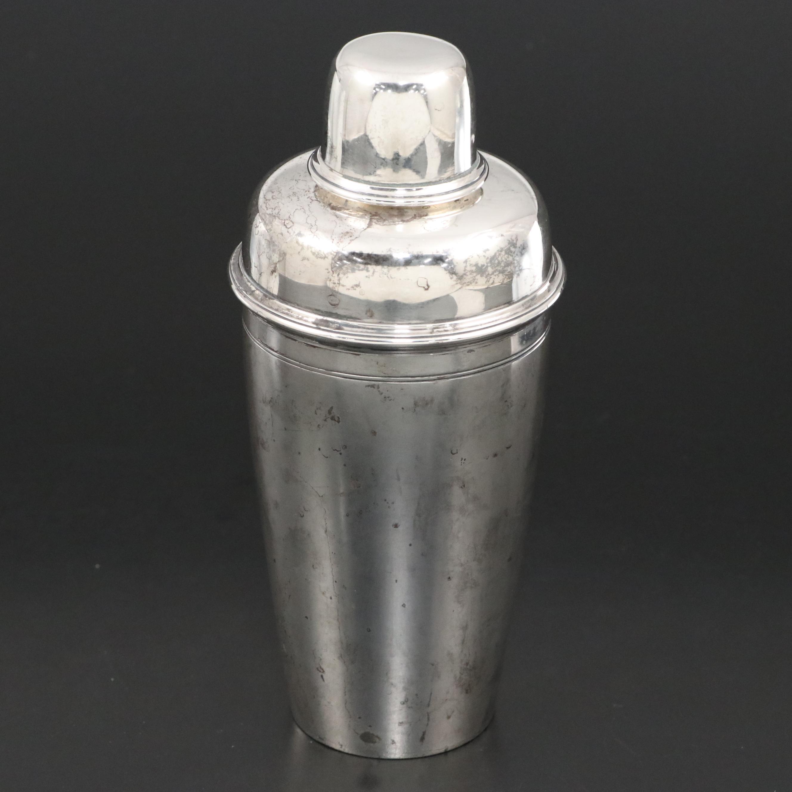 Tiffany & Co. Sterling Silver Two-Pint Cocktail Shaker, 1907–1947