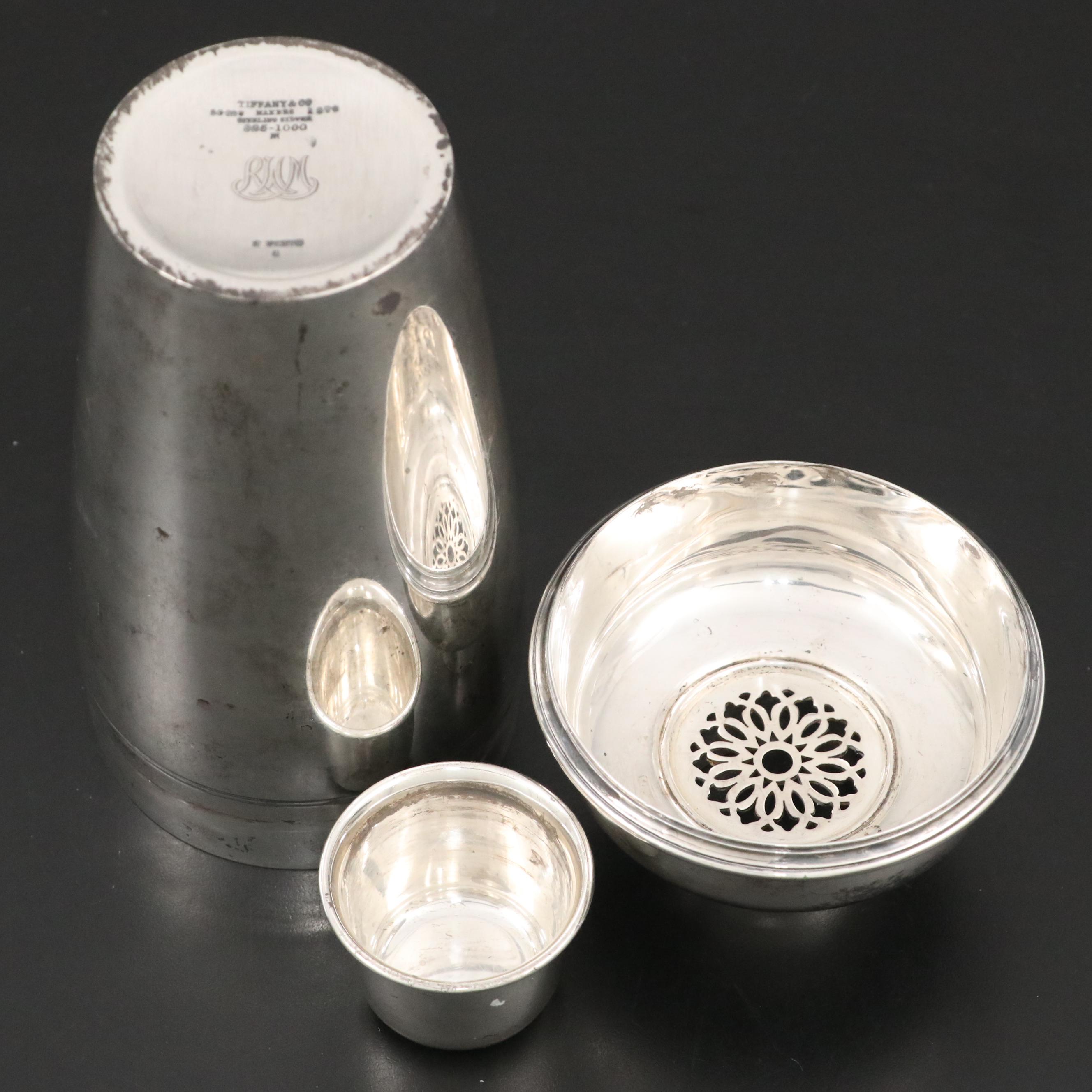 Tiffany & Co. Sterling Silver Two-Pint Cocktail Shaker, 1907–1947