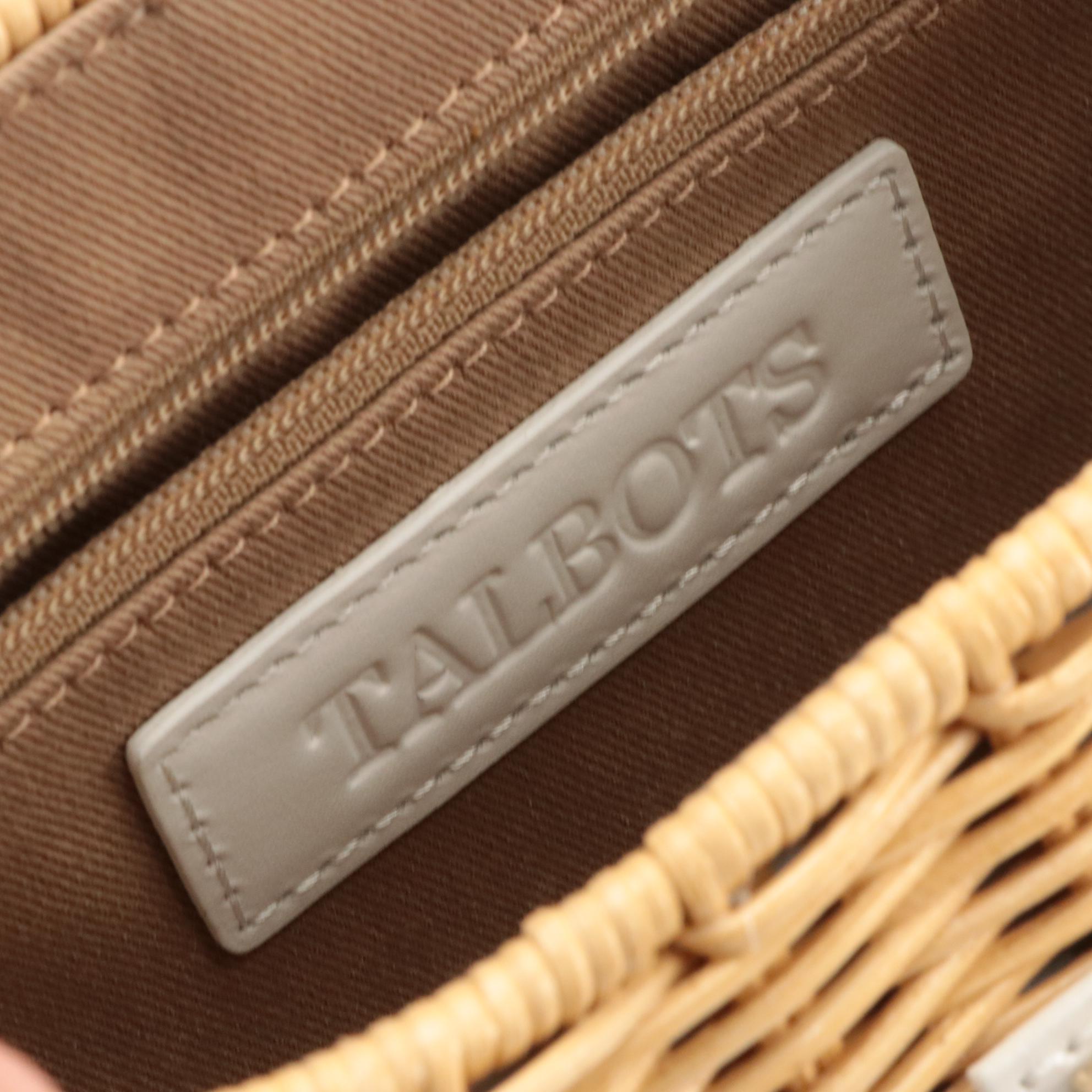 Kate Spade Essex Scout Messenger Bag and Talbots Two-Way Wicker Bag