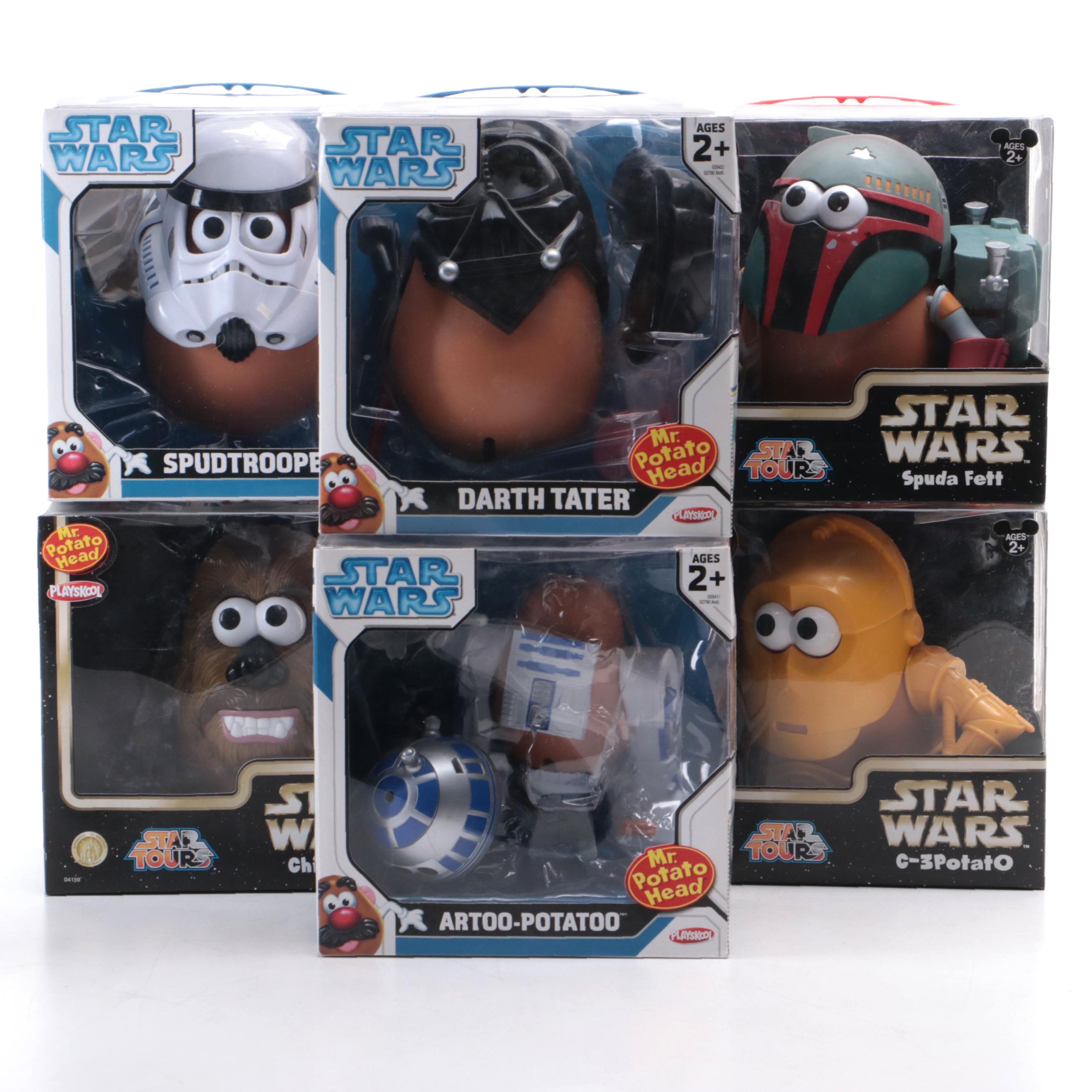 Hasbro and Playskool Star Wars Mr. Potato Head Figures