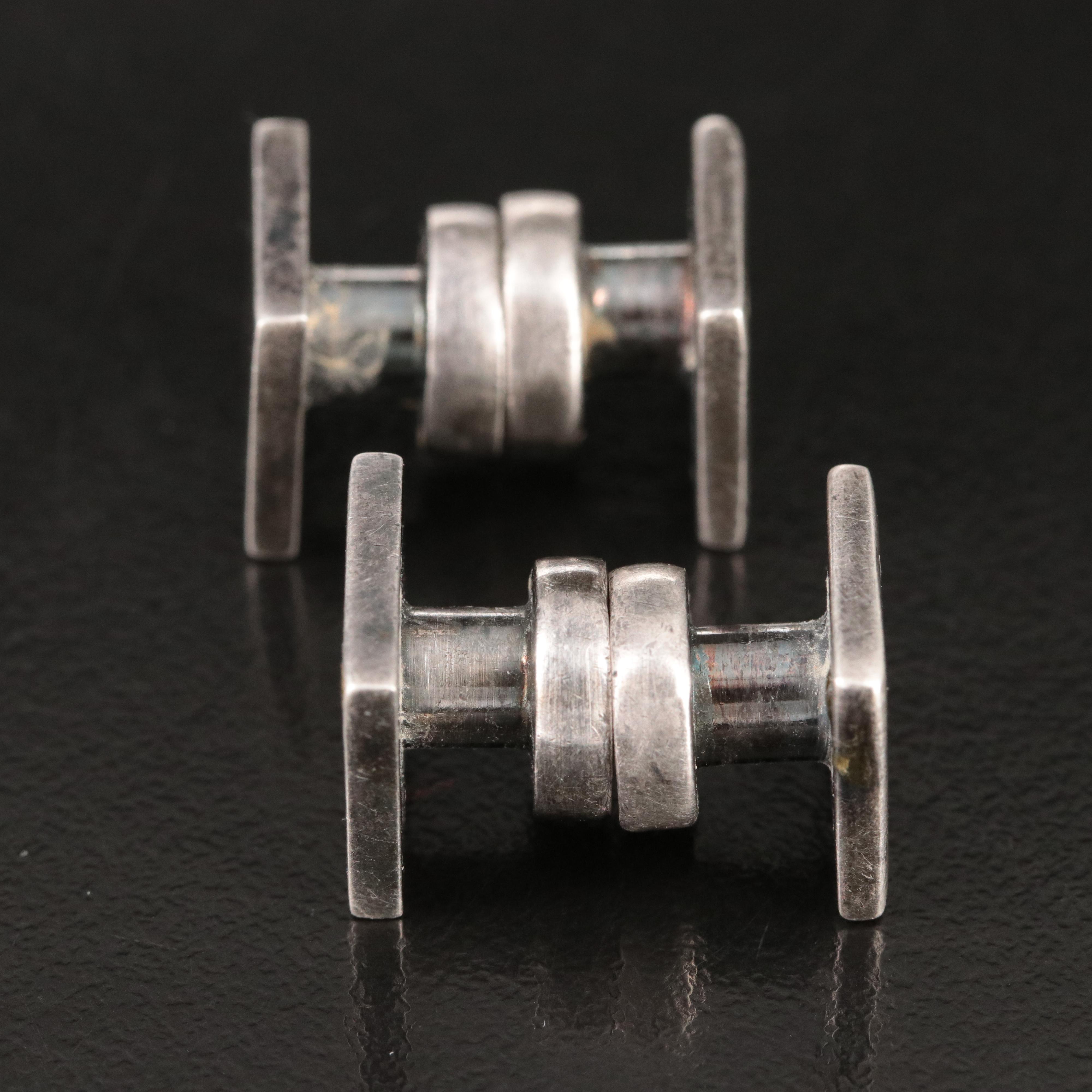 Prada Sterling Cufflinks