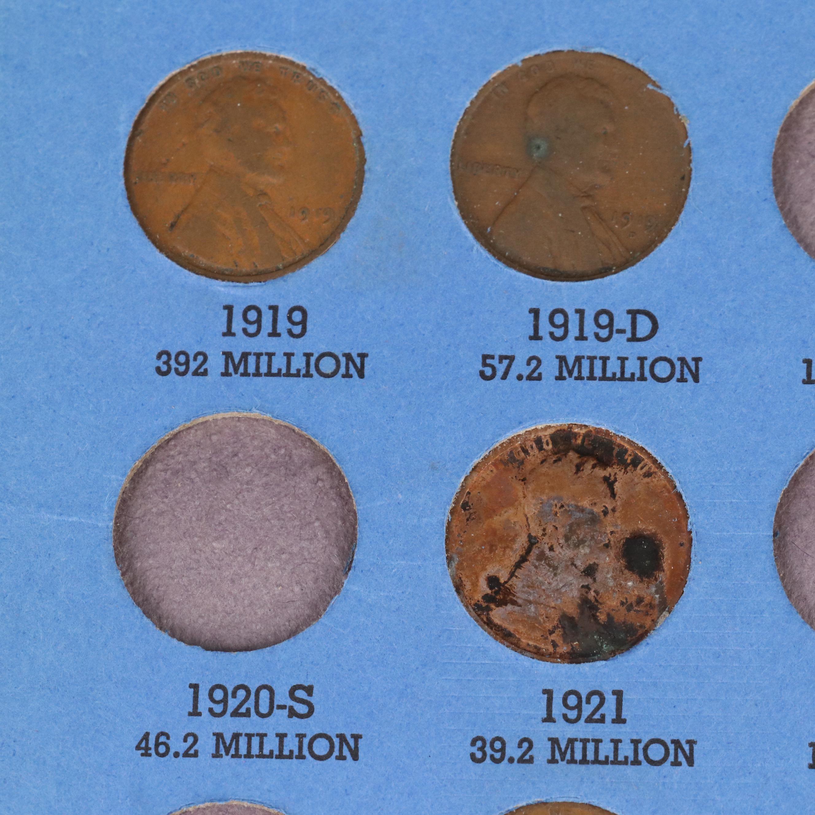 Three Whitman Folders with American Coins Including Buffalo Nickels