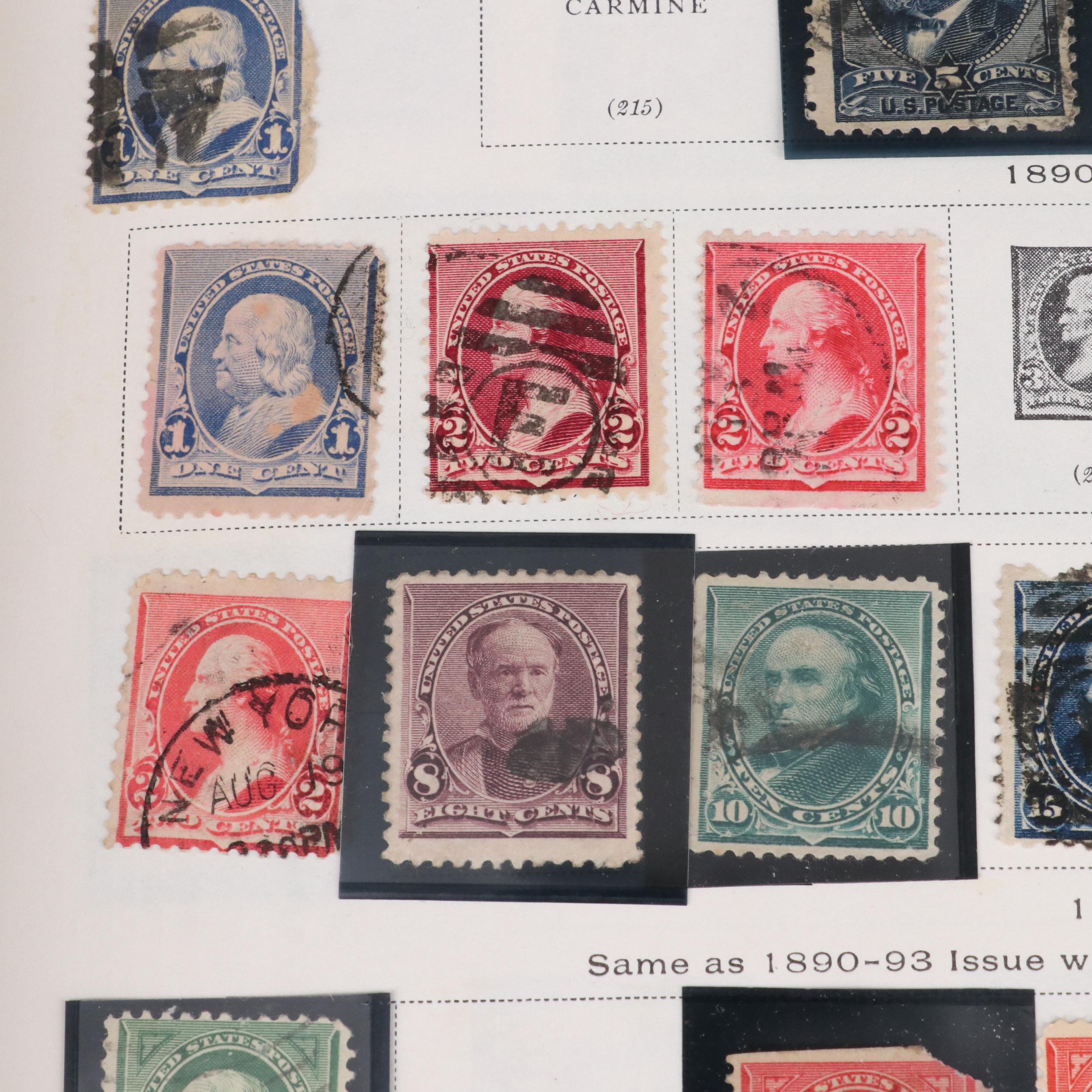 "Scott's Minuteman Album" U.S. Postage Stamp Album, 1851 to 1975