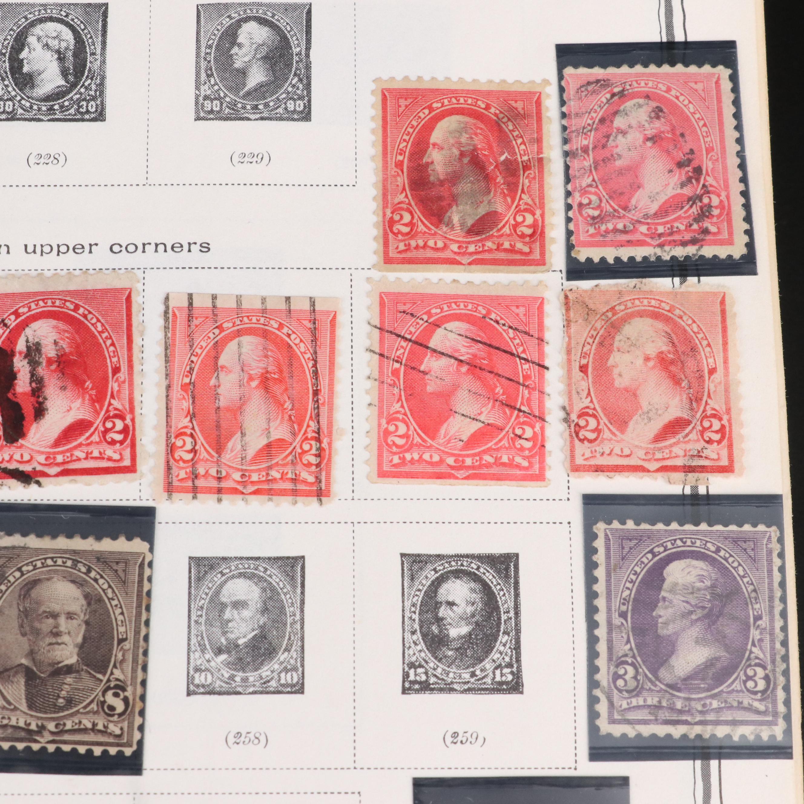 "Scott's Minuteman Album" U.S. Postage Stamp Album, 1851 to 1975