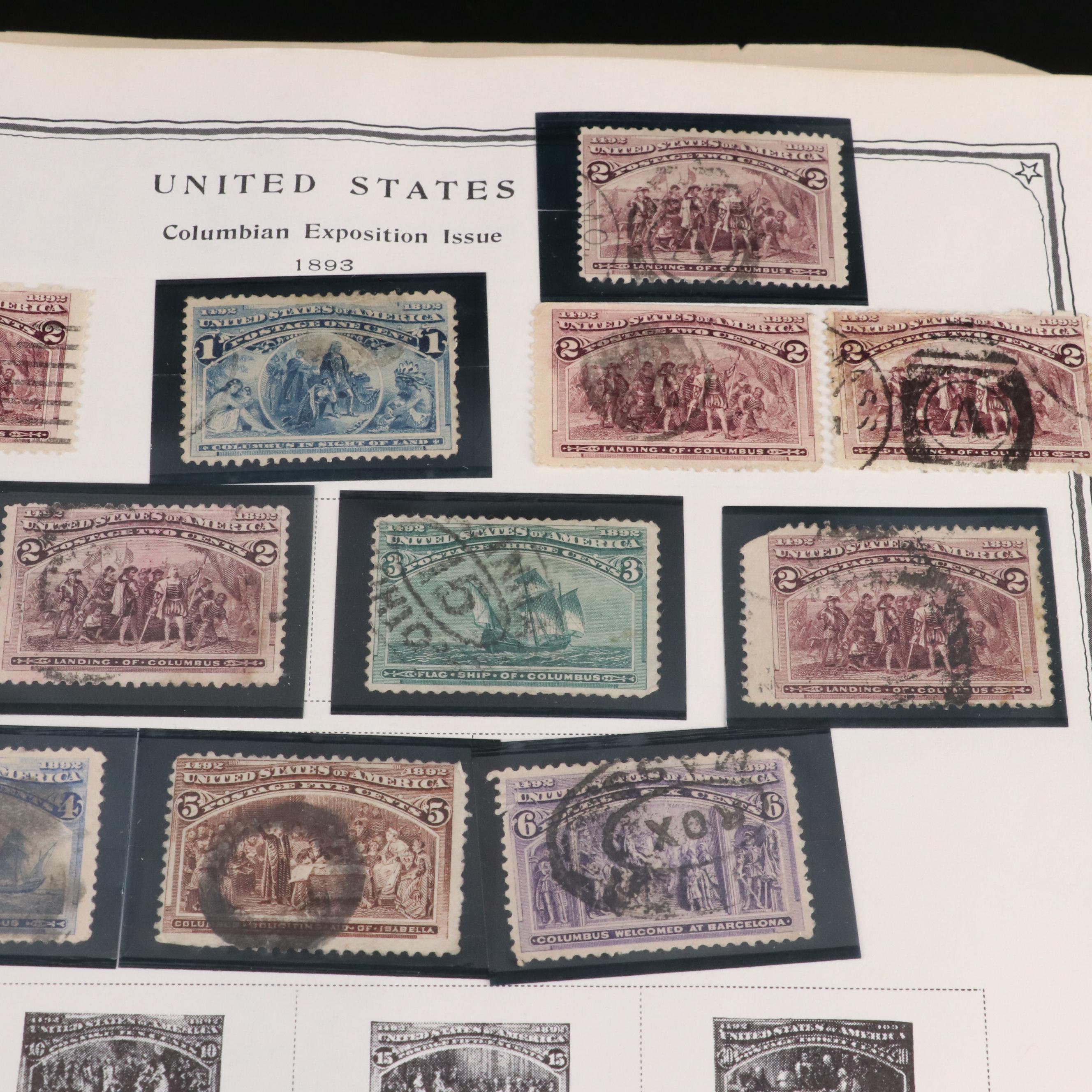 "Scott's Minuteman Album" U.S. Postage Stamp Album, 1851 to 1975