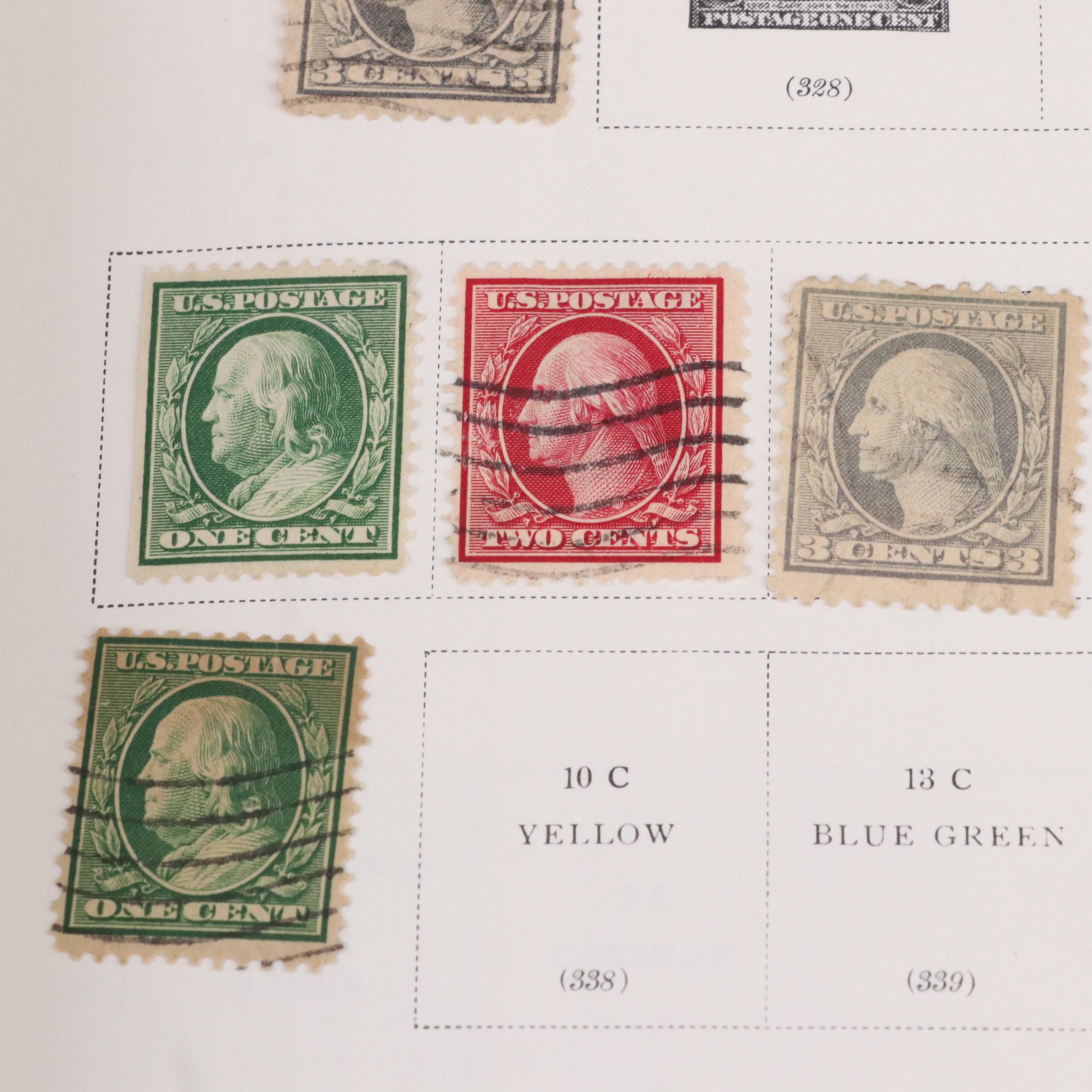 "Scott's Minuteman Album" U.S. Postage Stamp Album, 1851 to 1975