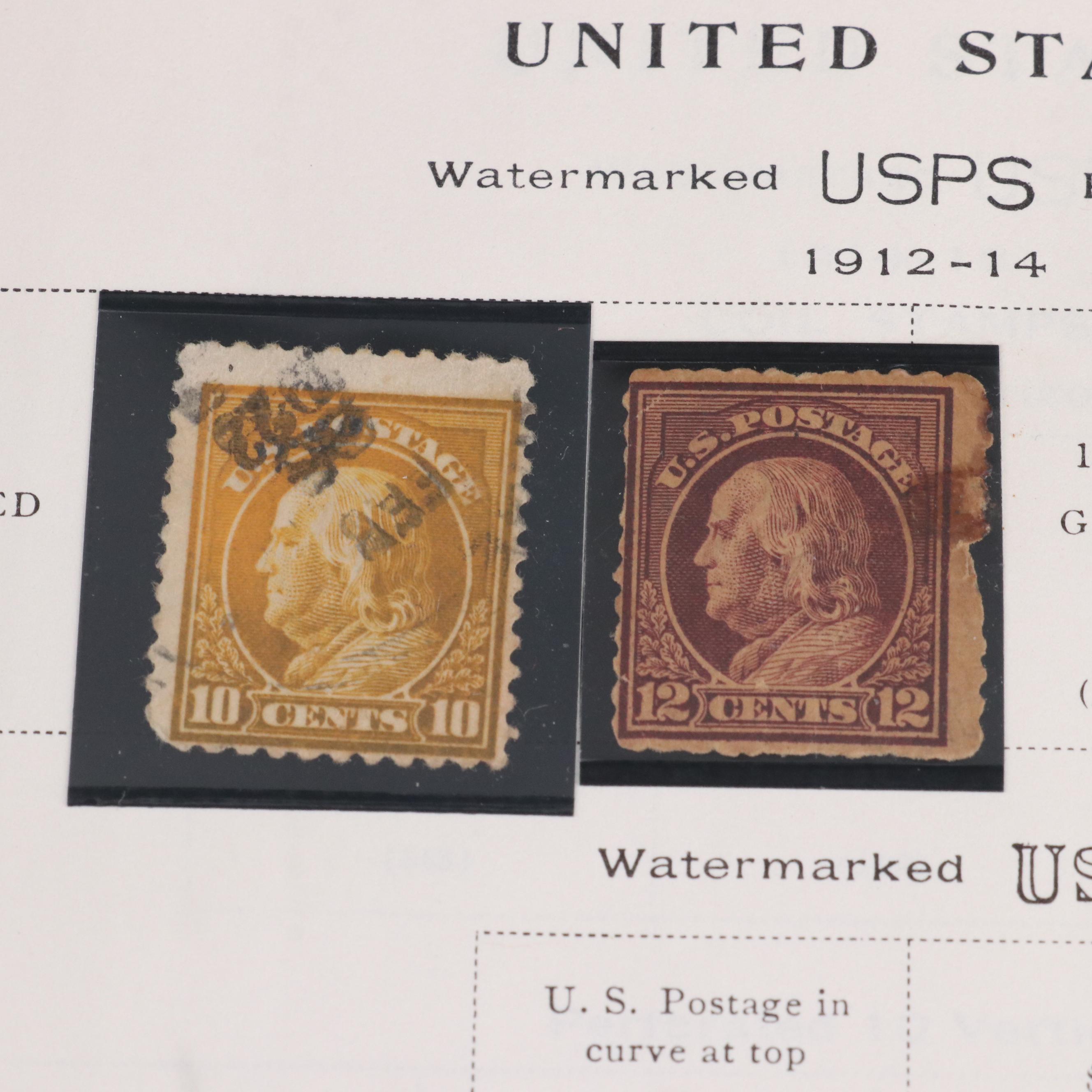 "Scott's Minuteman Album" U.S. Postage Stamp Album, 1851 to 1975