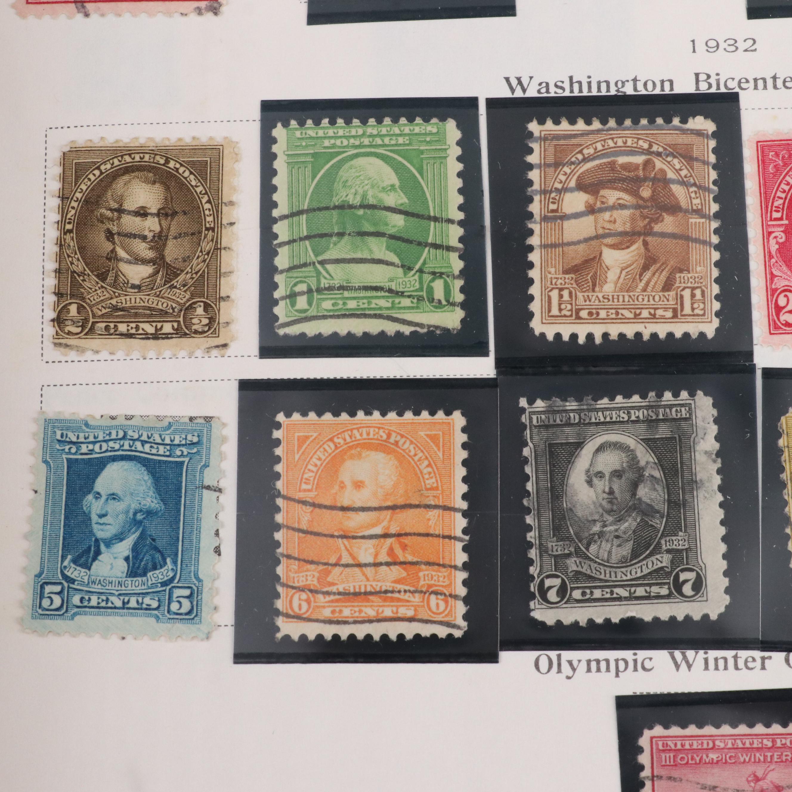 "Scott's Minuteman Album" U.S. Postage Stamp Album, 1851 to 1975