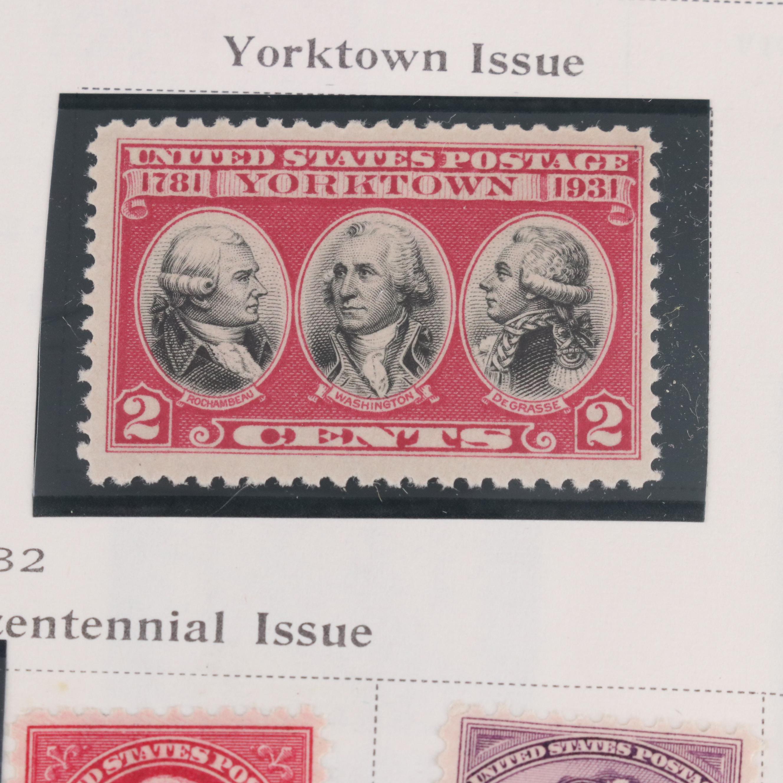 "Scott's Minuteman Album" U.S. Postage Stamp Album, 1851 to 1975
