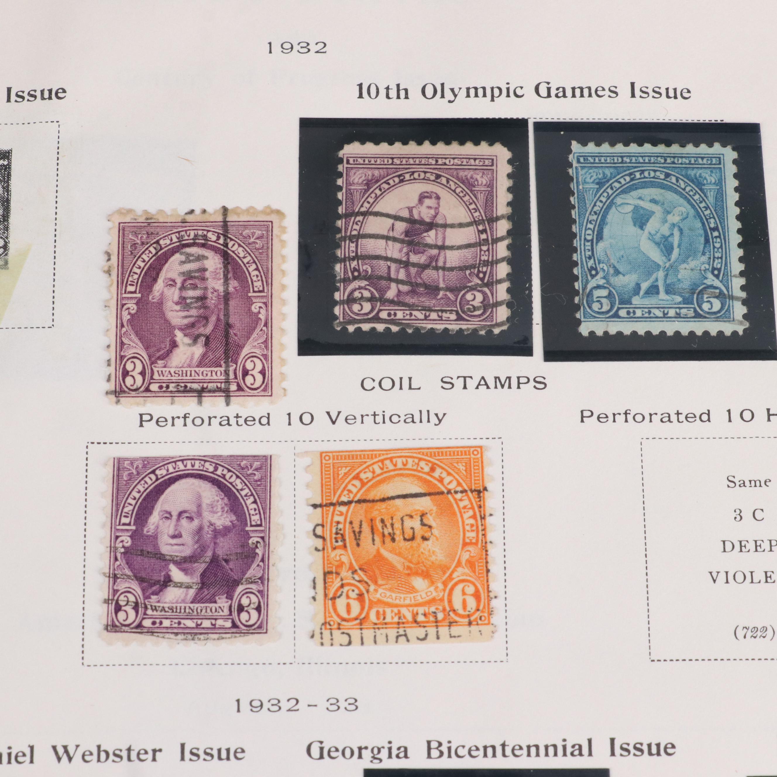 "Scott's Minuteman Album" U.S. Postage Stamp Album, 1851 to 1975