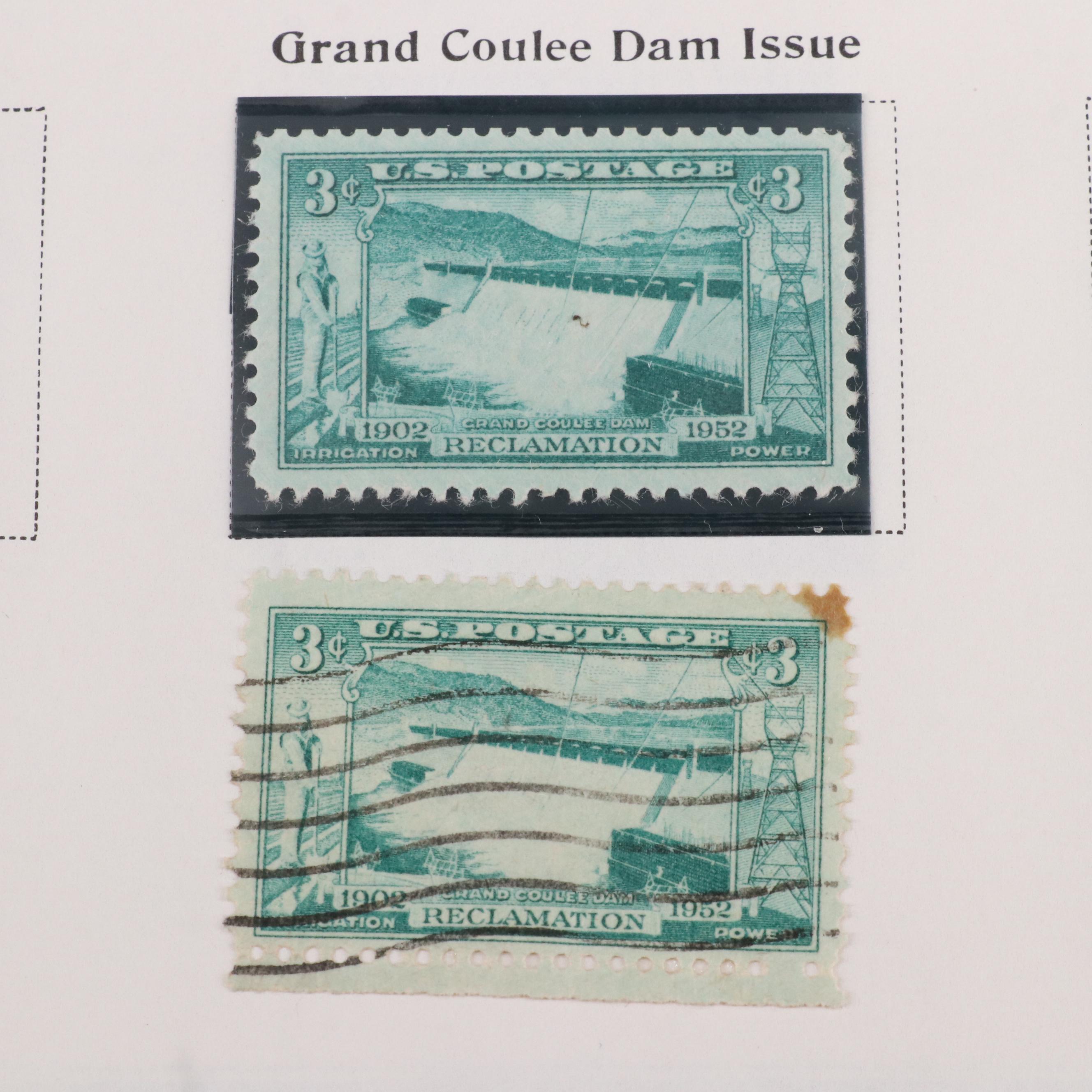 "Scott's Minuteman Album" U.S. Postage Stamp Album, 1851 to 1975