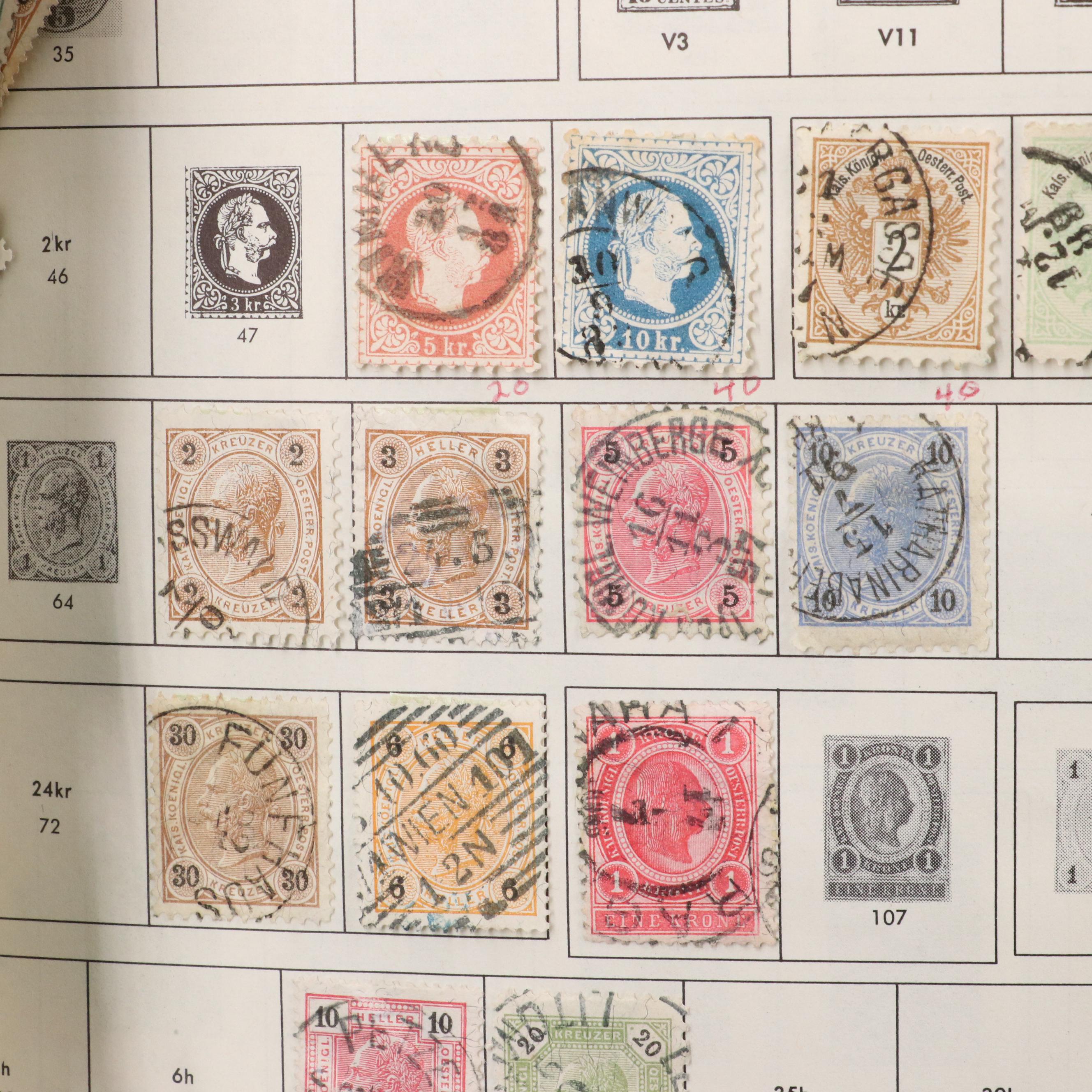 The Master Global Stamp Album, World Postage Stamp Collection