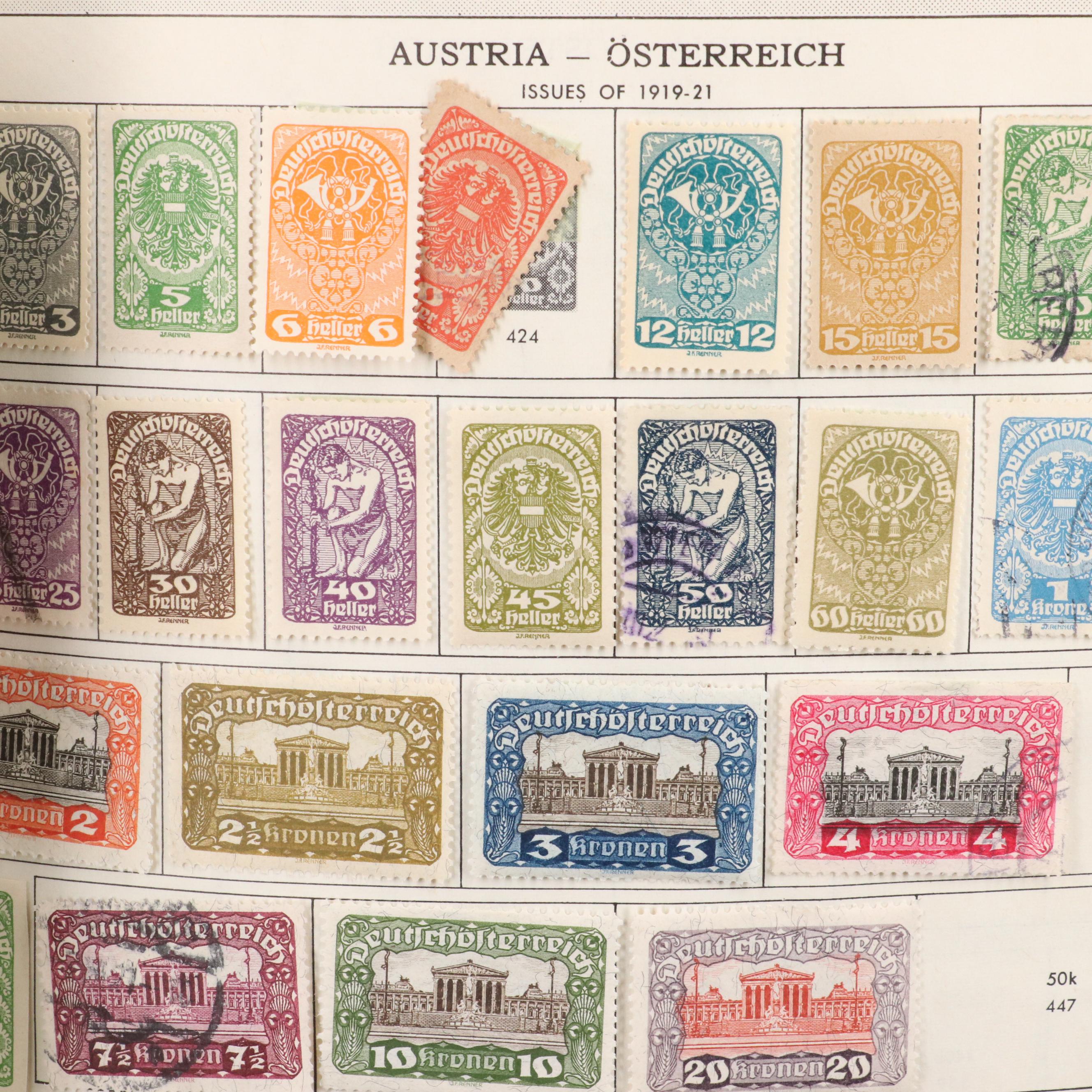 The Master Global Stamp Album, World Postage Stamp Collection