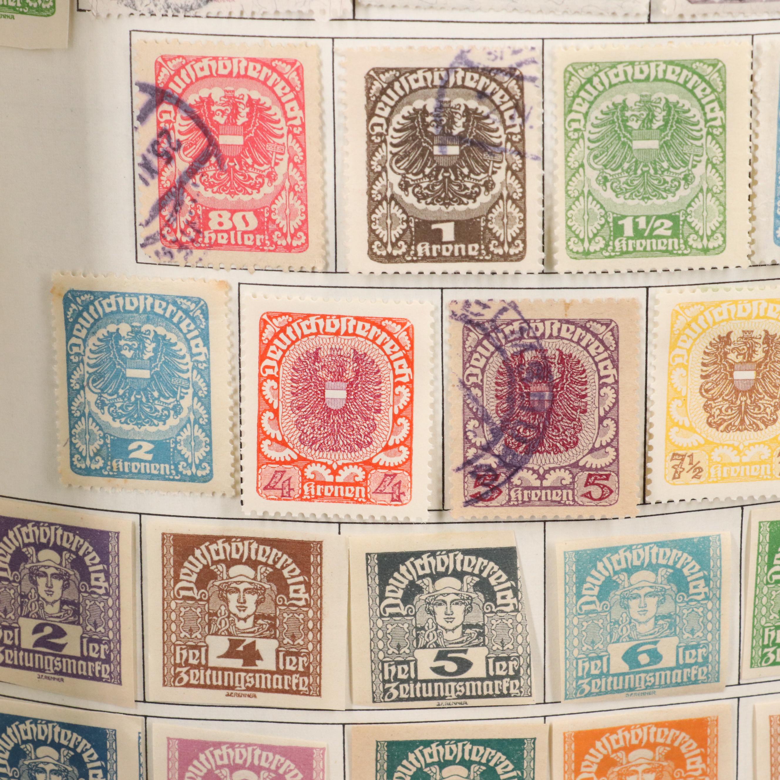 The Master Global Stamp Album, World Postage Stamp Collection