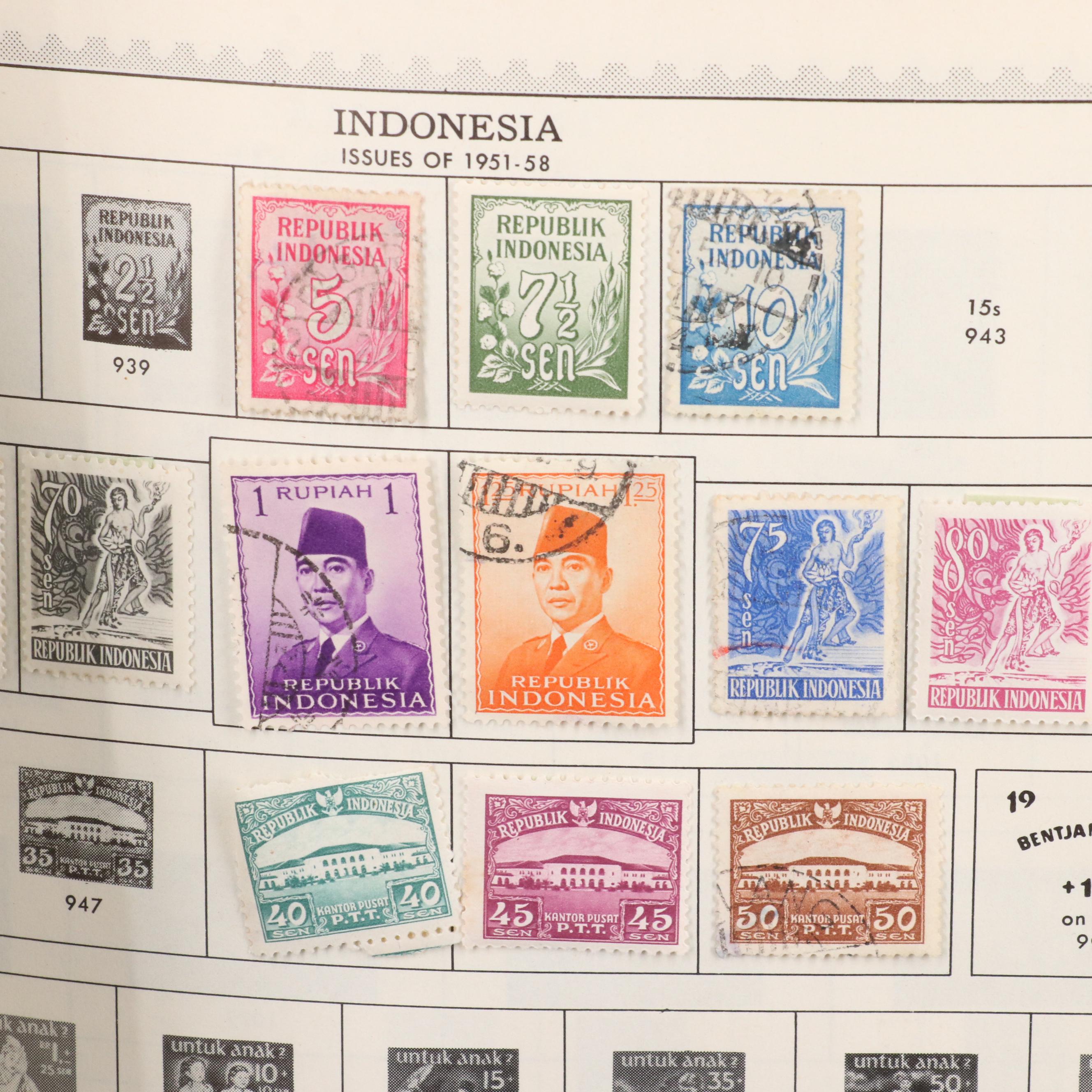 The Master Global Stamp Album, World Postage Stamp Collection