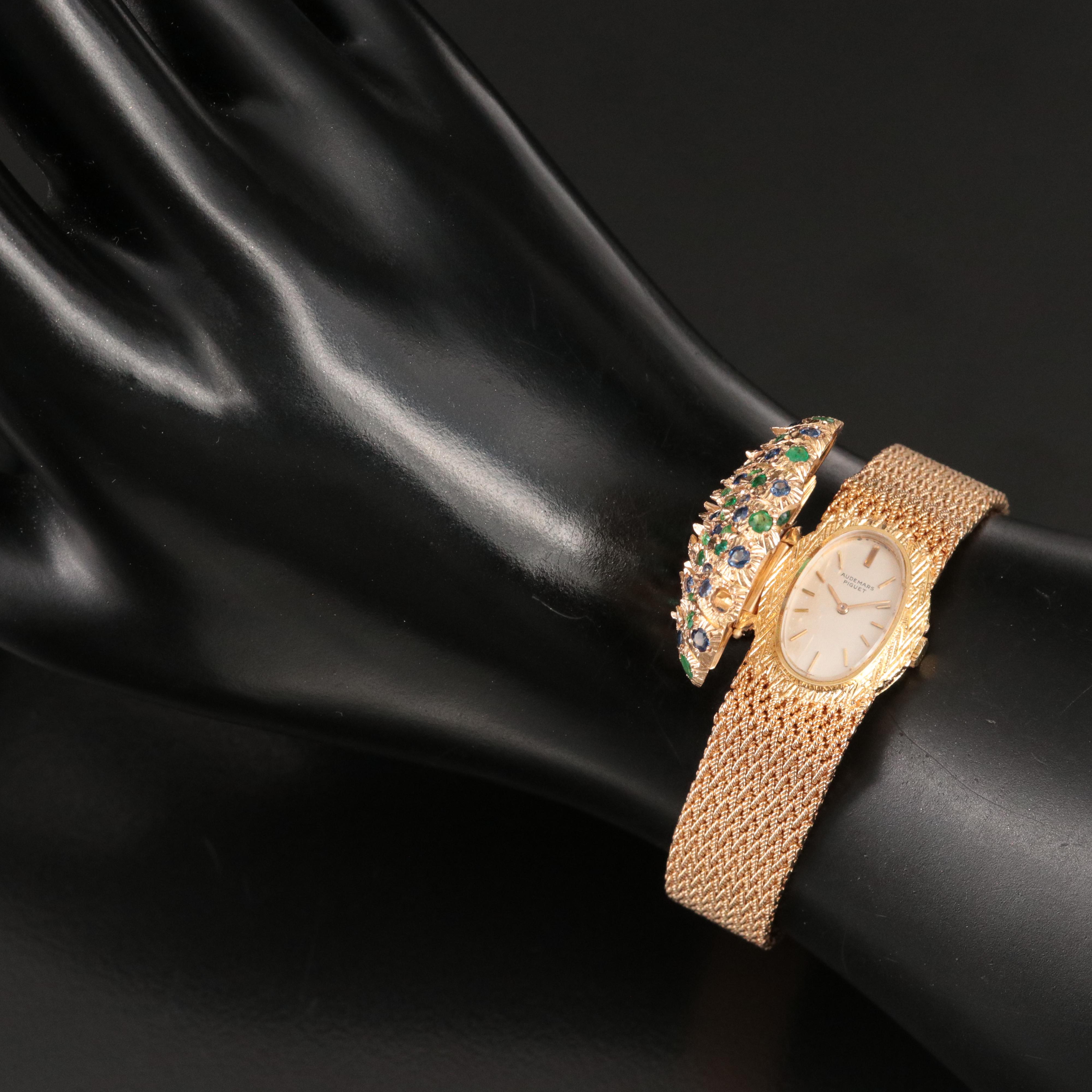 Audemars Piguet Hidden Face 22MM 18K Gold Watch