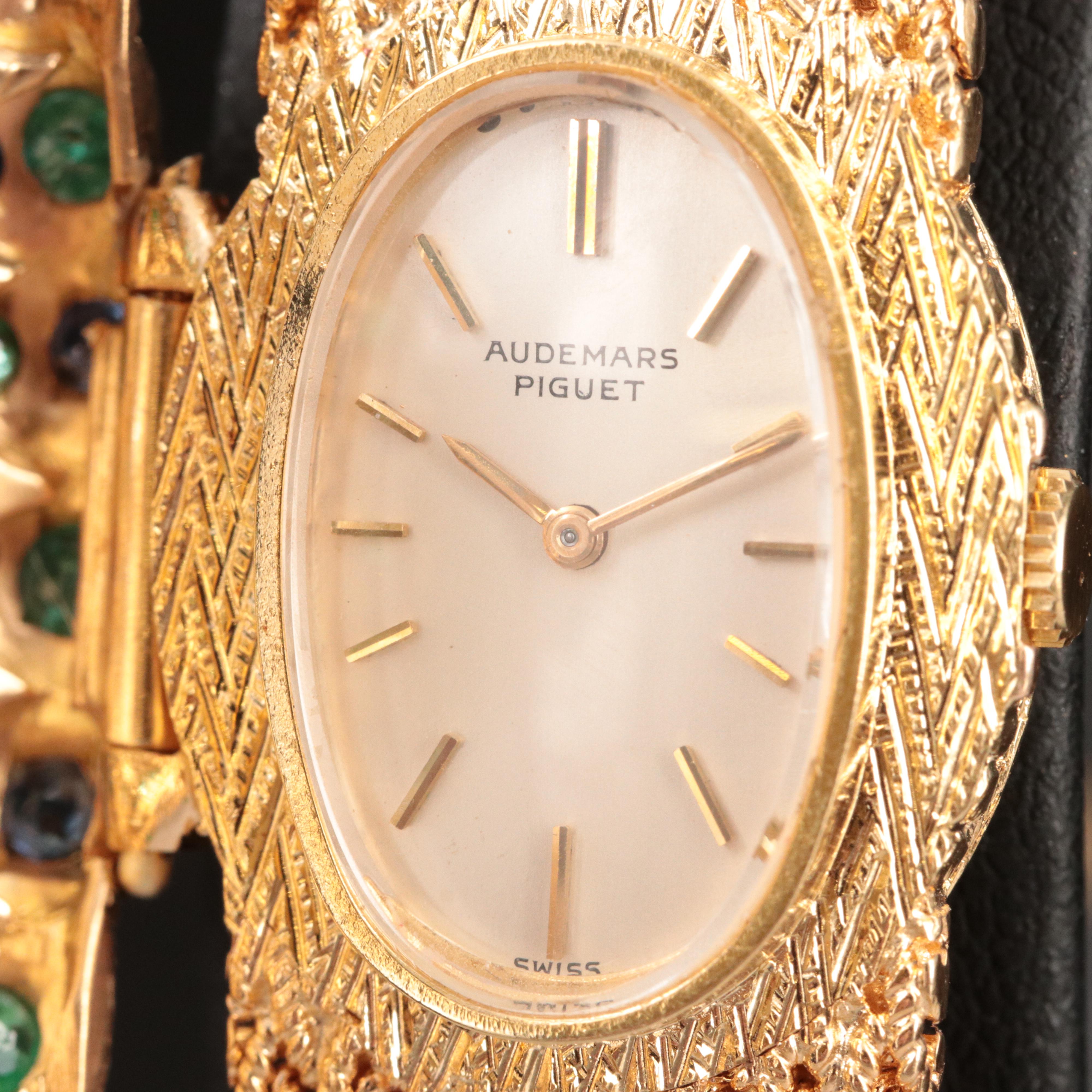 Audemars Piguet Hidden Face 22MM 18K Gold Watch