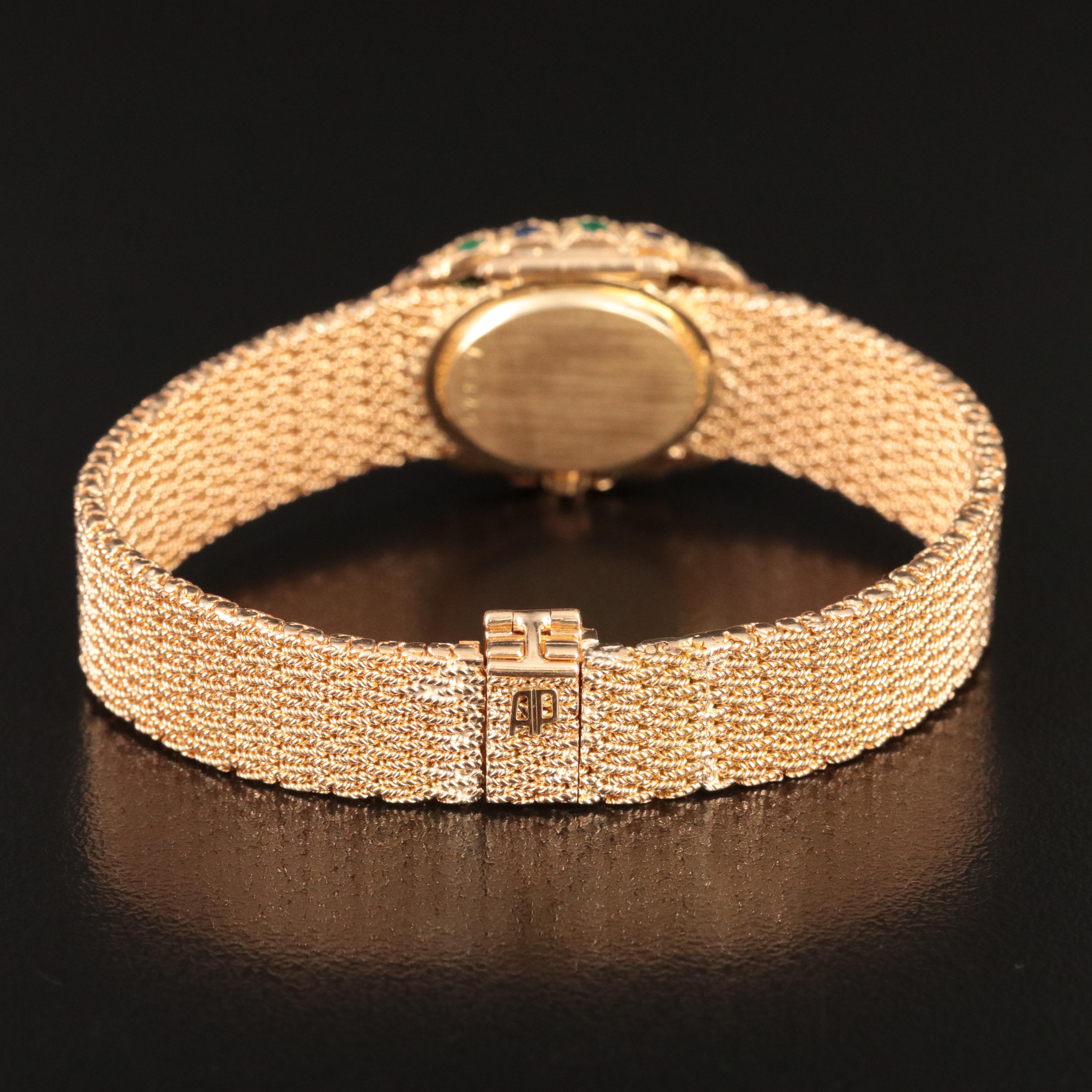 Audemars Piguet Hidden Face 22MM 18K Gold Watch