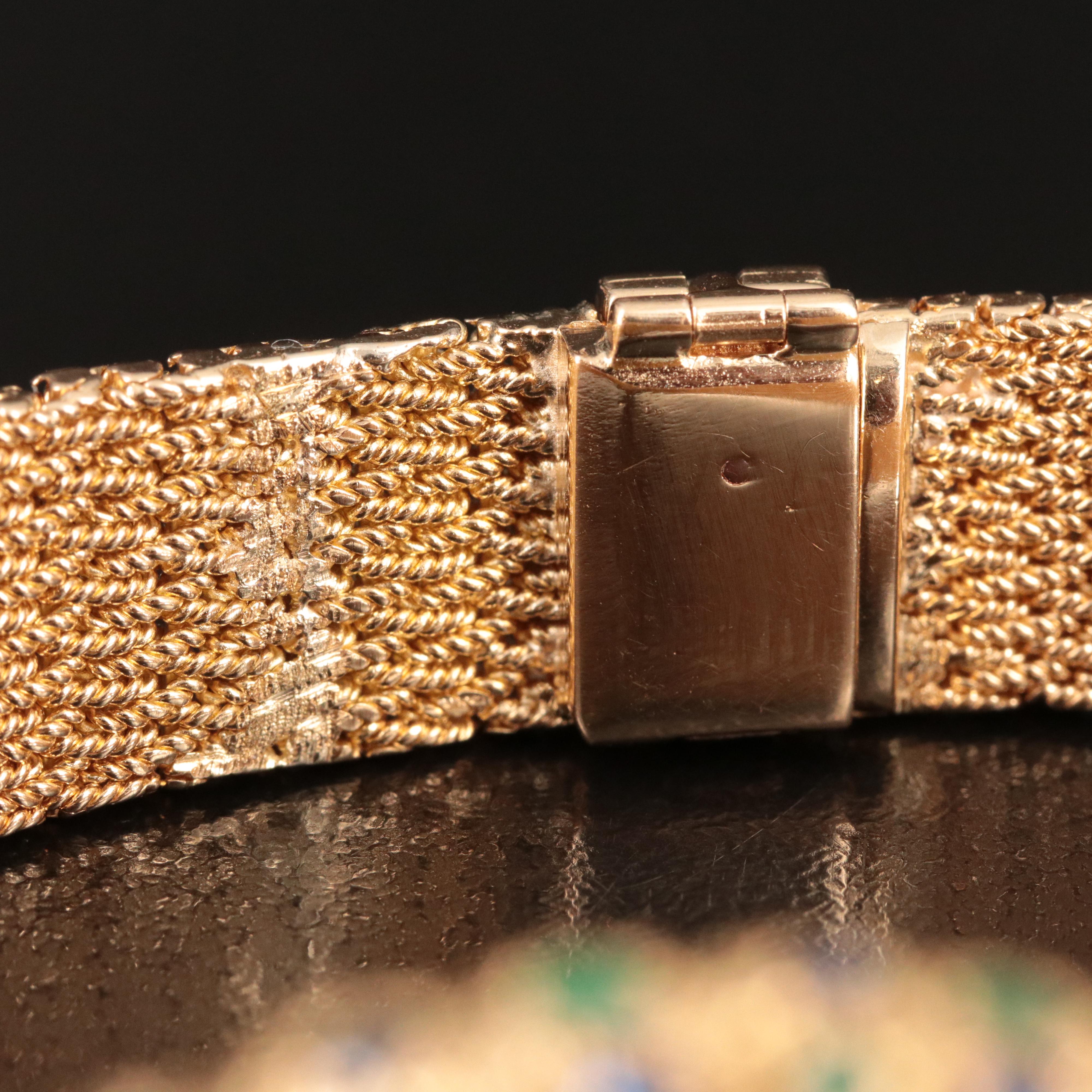 Audemars Piguet Hidden Face 22MM 18K Gold Watch