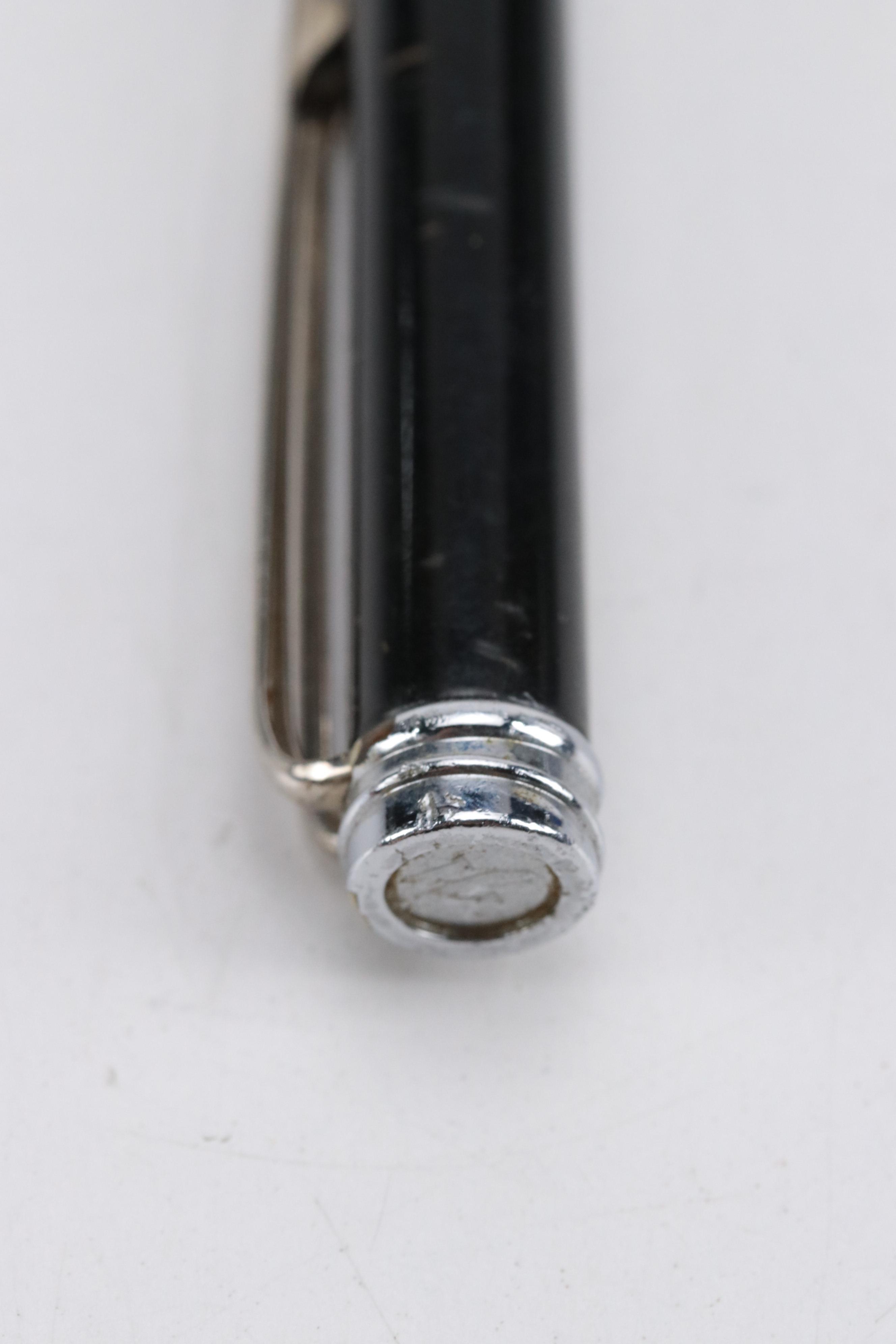 Waterman "Expert" Blue Marble Laquer Ballpoint Pen with Other Pens