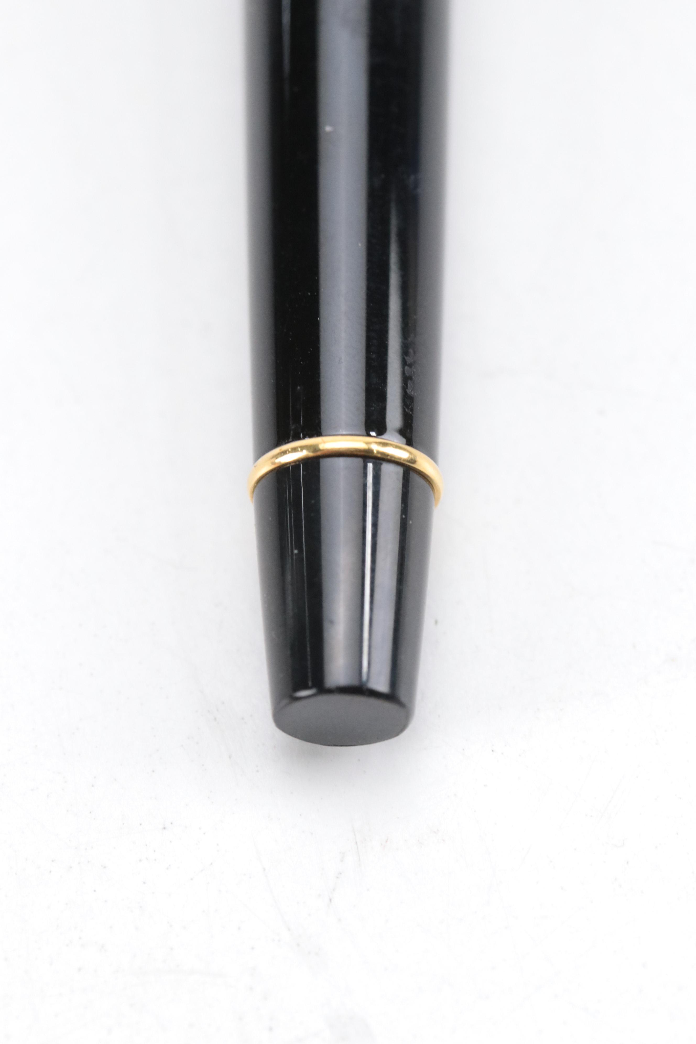 Waterman "Expert" Blue Marble Laquer Ballpoint Pen with Other Pens