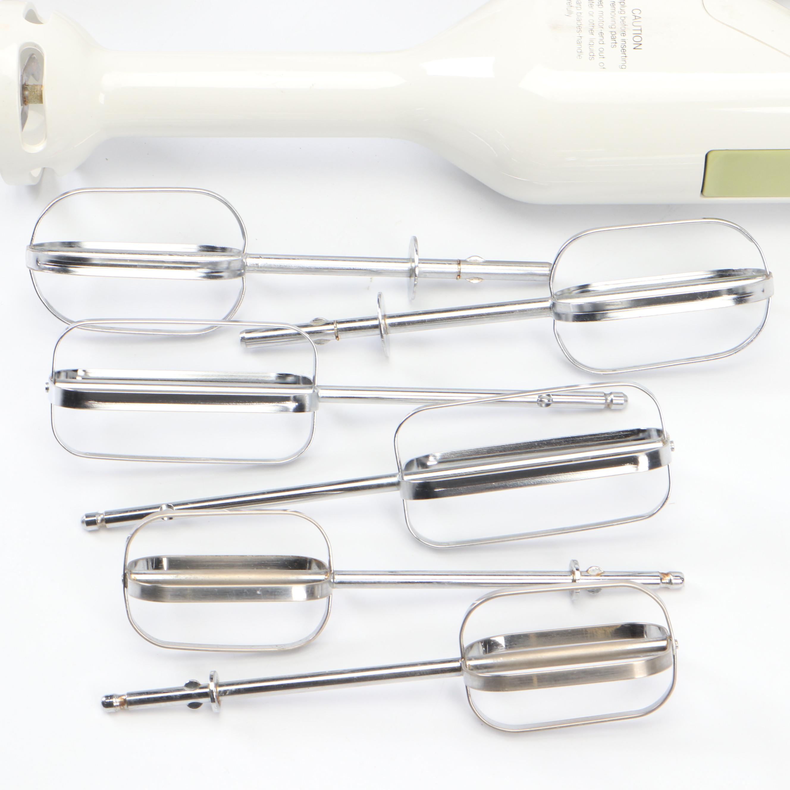 General Electric Hand Mixer with Ninja and Braun Hand Blenders