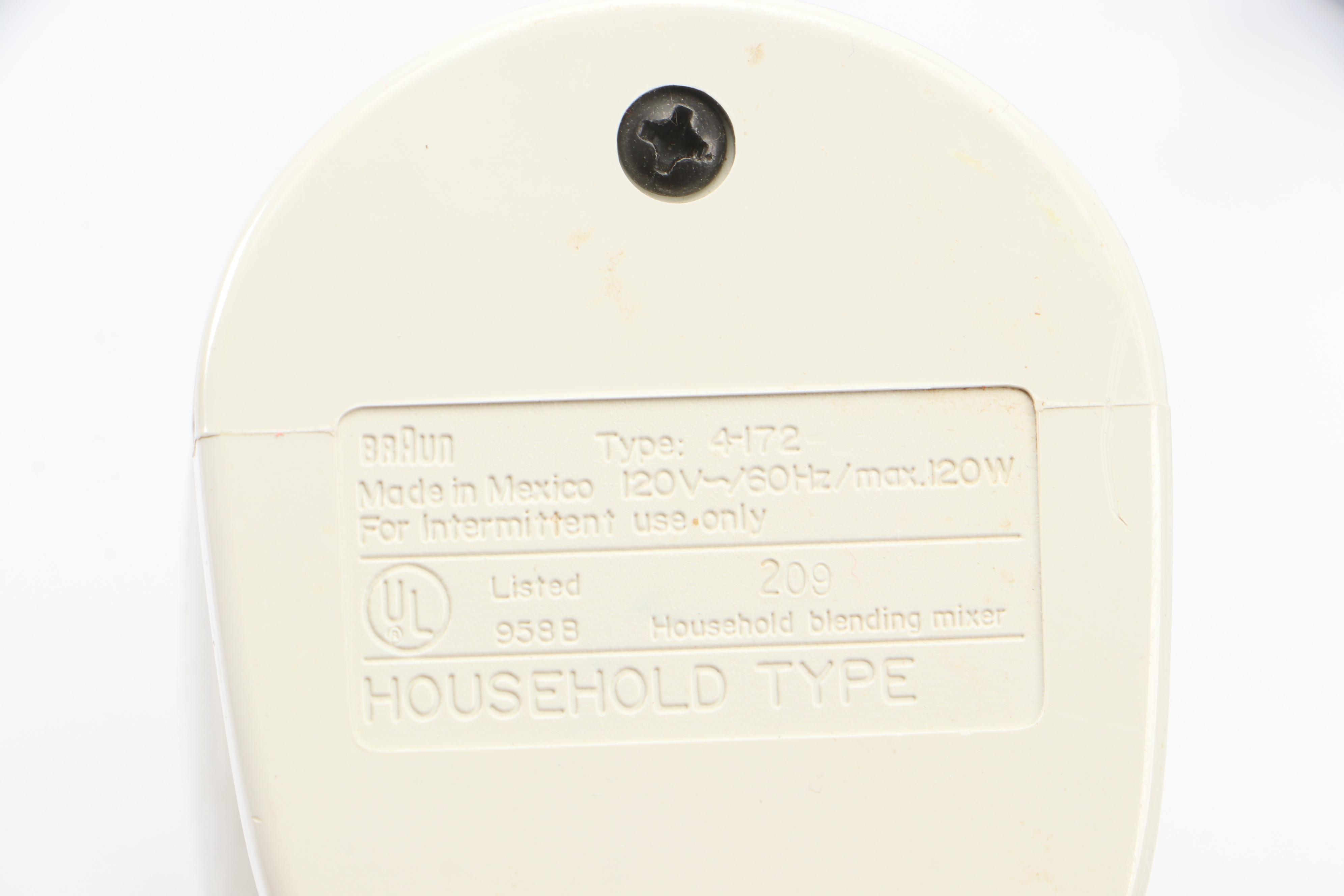 General Electric Hand Mixer with Ninja and Braun Hand Blenders