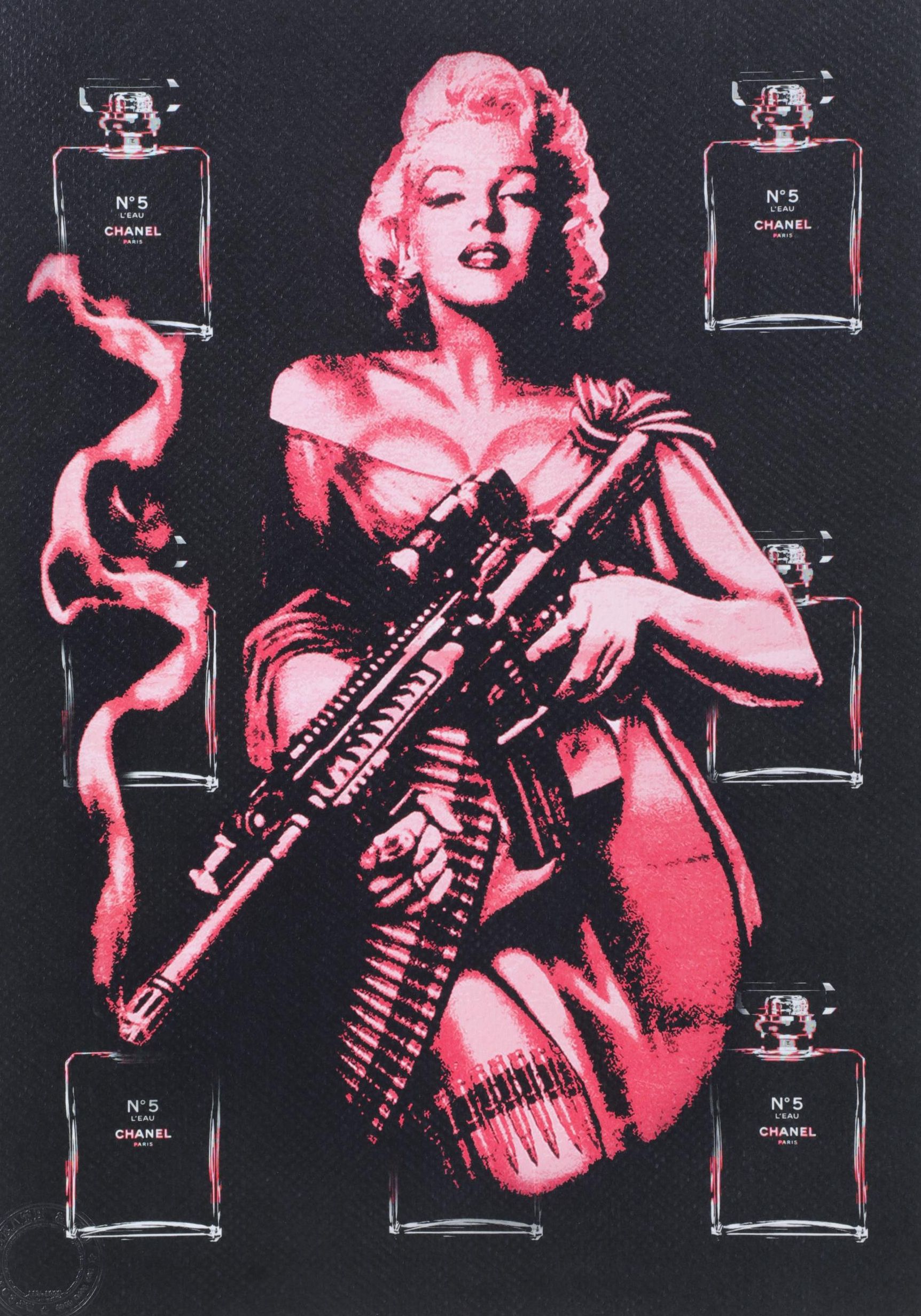 Death NYC Pop Art Graphic Print Featuring Marilyn Monroe, 2023