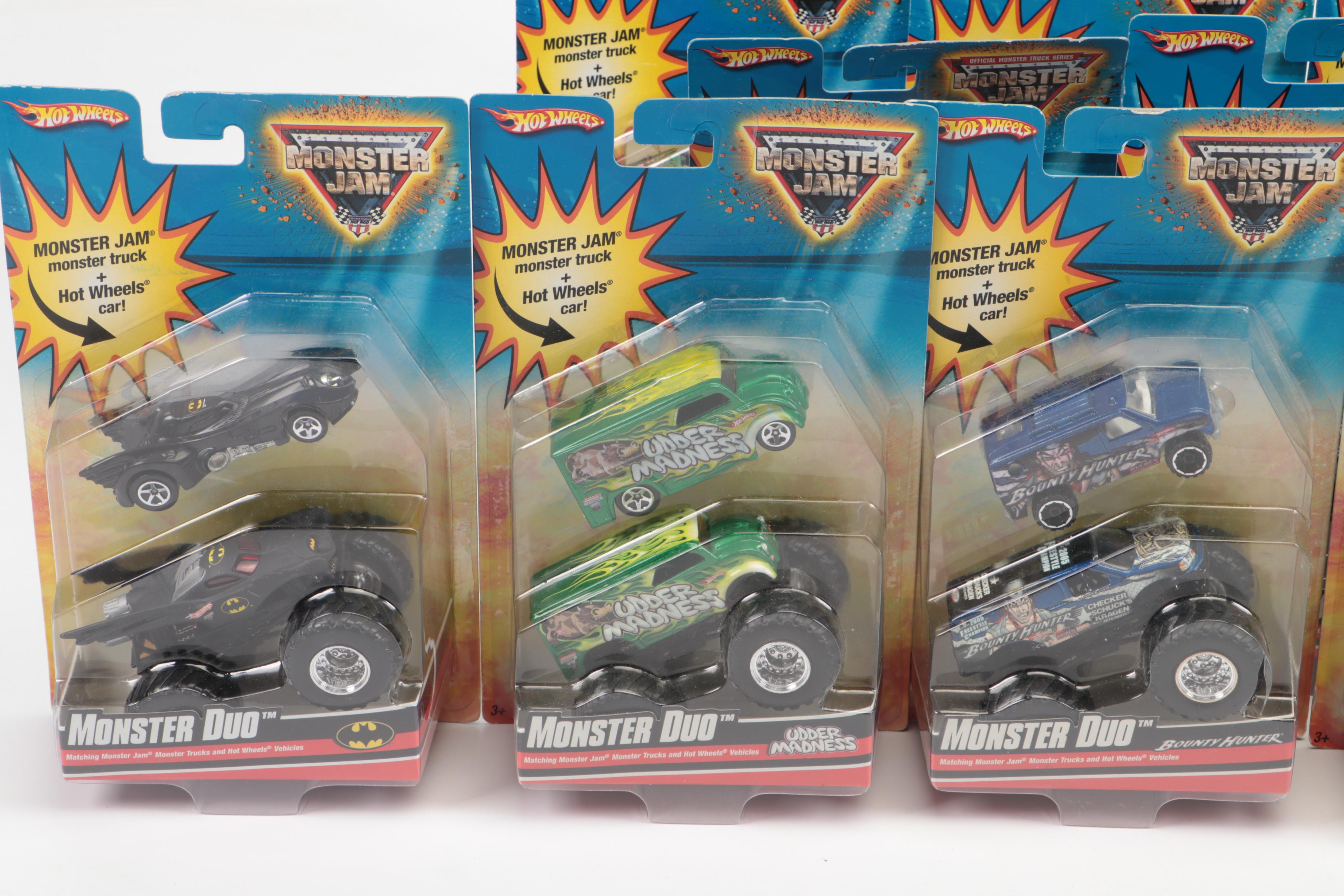 Hot Wheels Monster Jam and McDonald's Toy Cars and Trucks