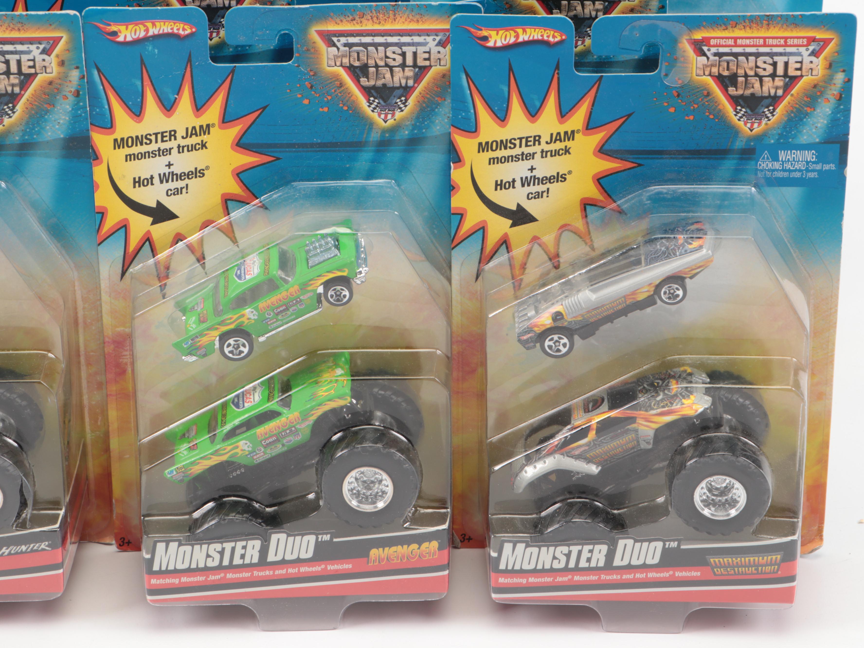 Hot Wheels Monster Jam and McDonald's Toy Cars and Trucks