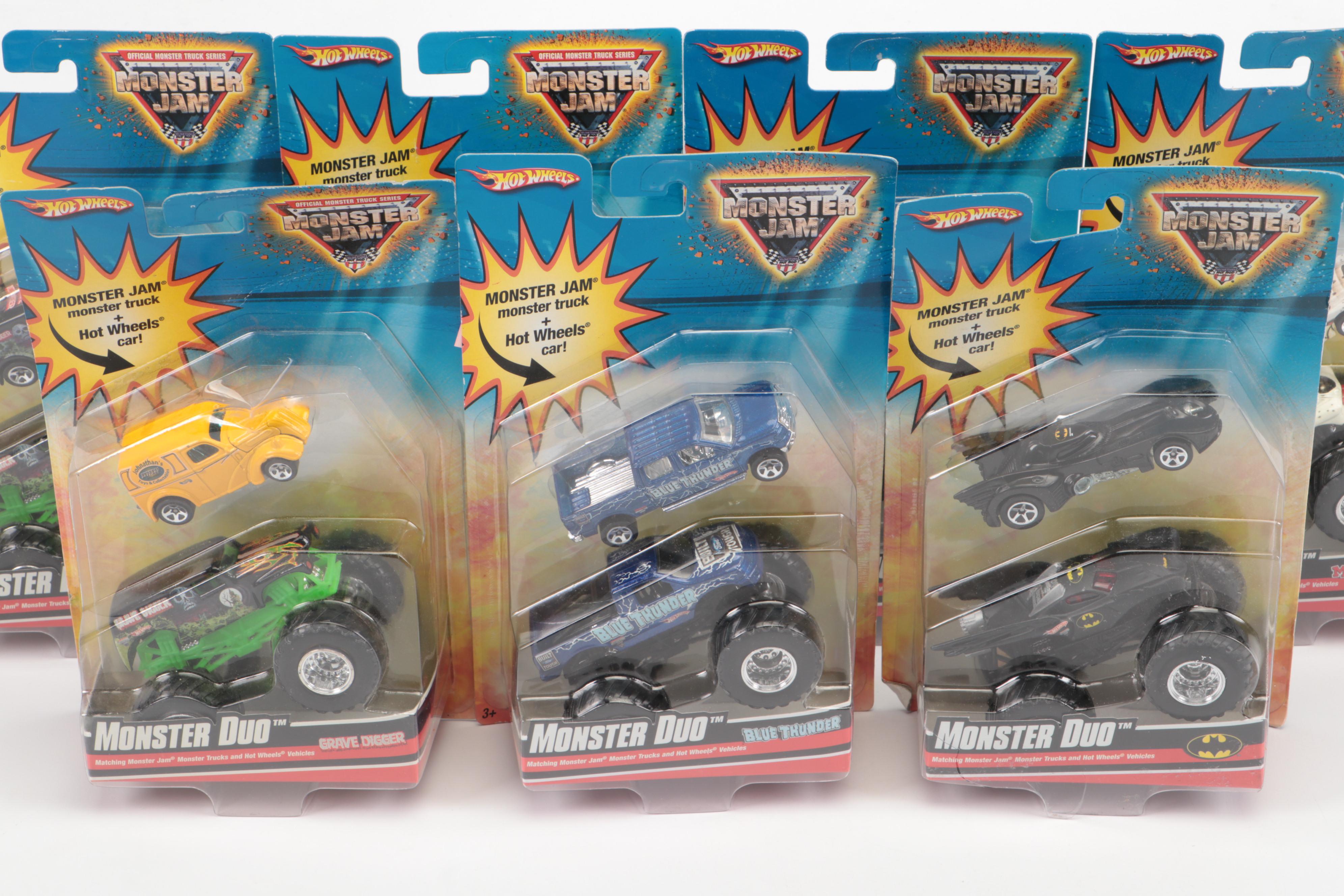 Hot Wheels Monster Jam and McDonald's Toy Cars and Trucks