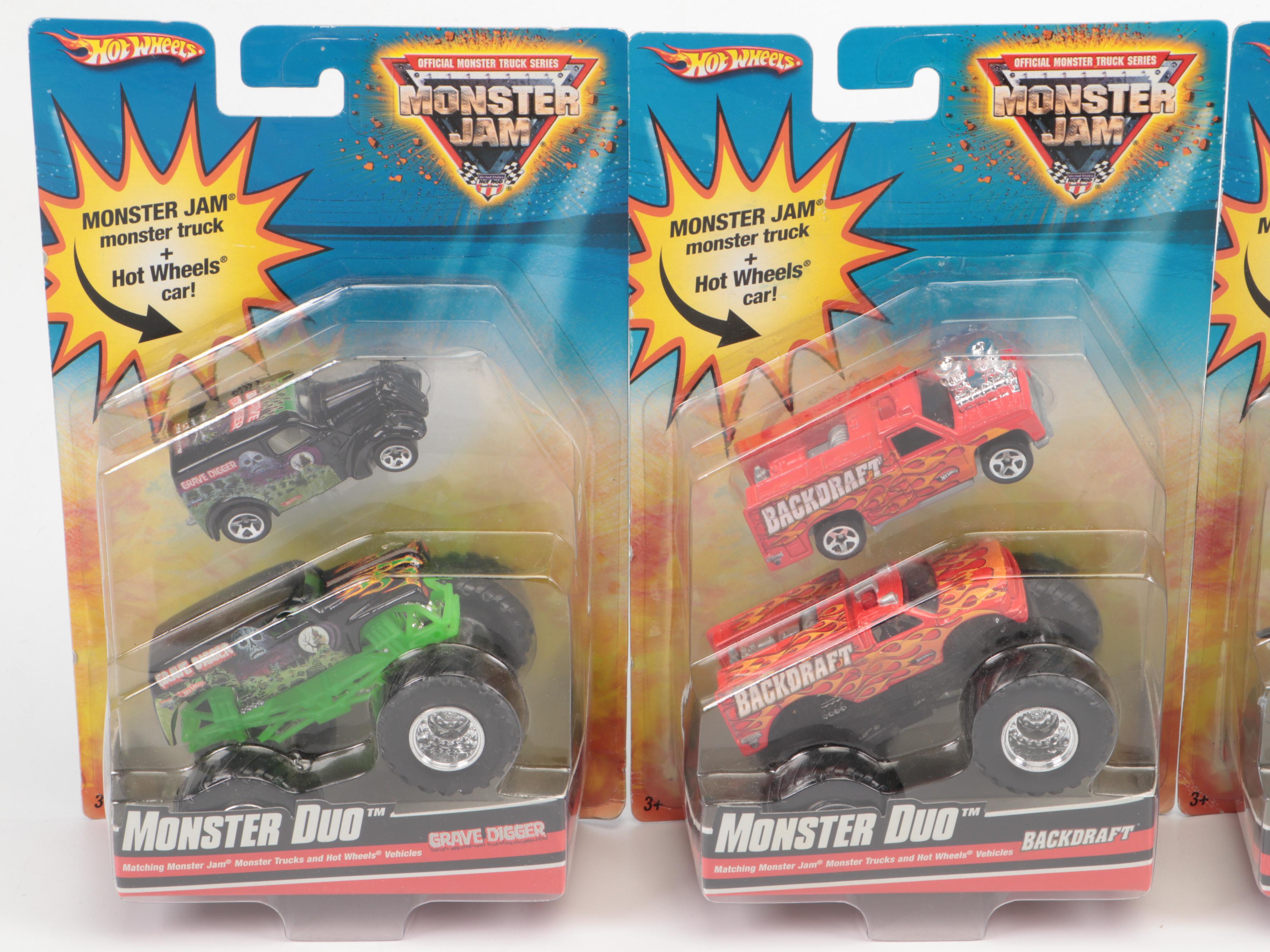 Hot Wheels Monster Jam and McDonald's Toy Cars and Trucks