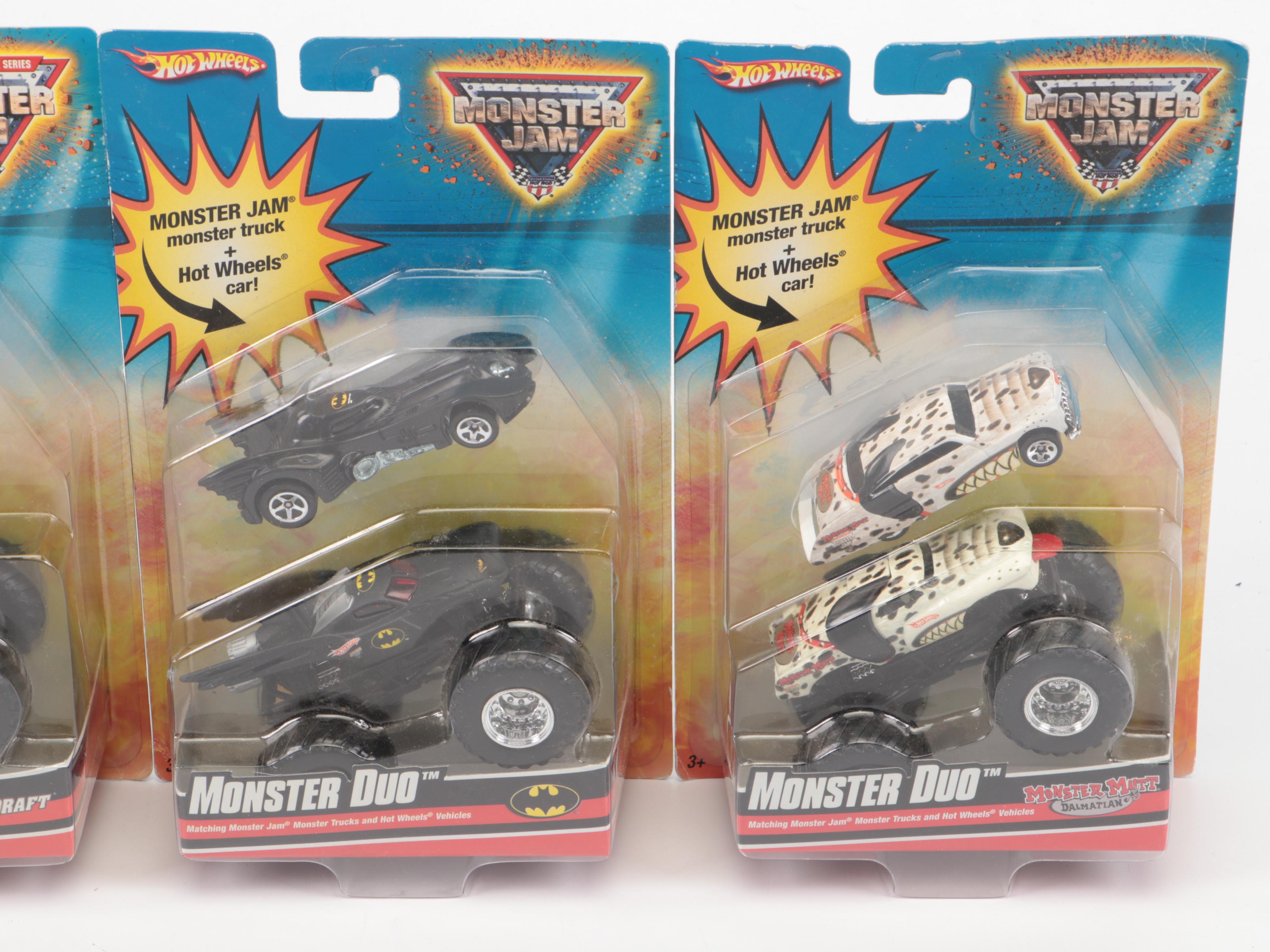 Hot Wheels Monster Jam and McDonald's Toy Cars and Trucks