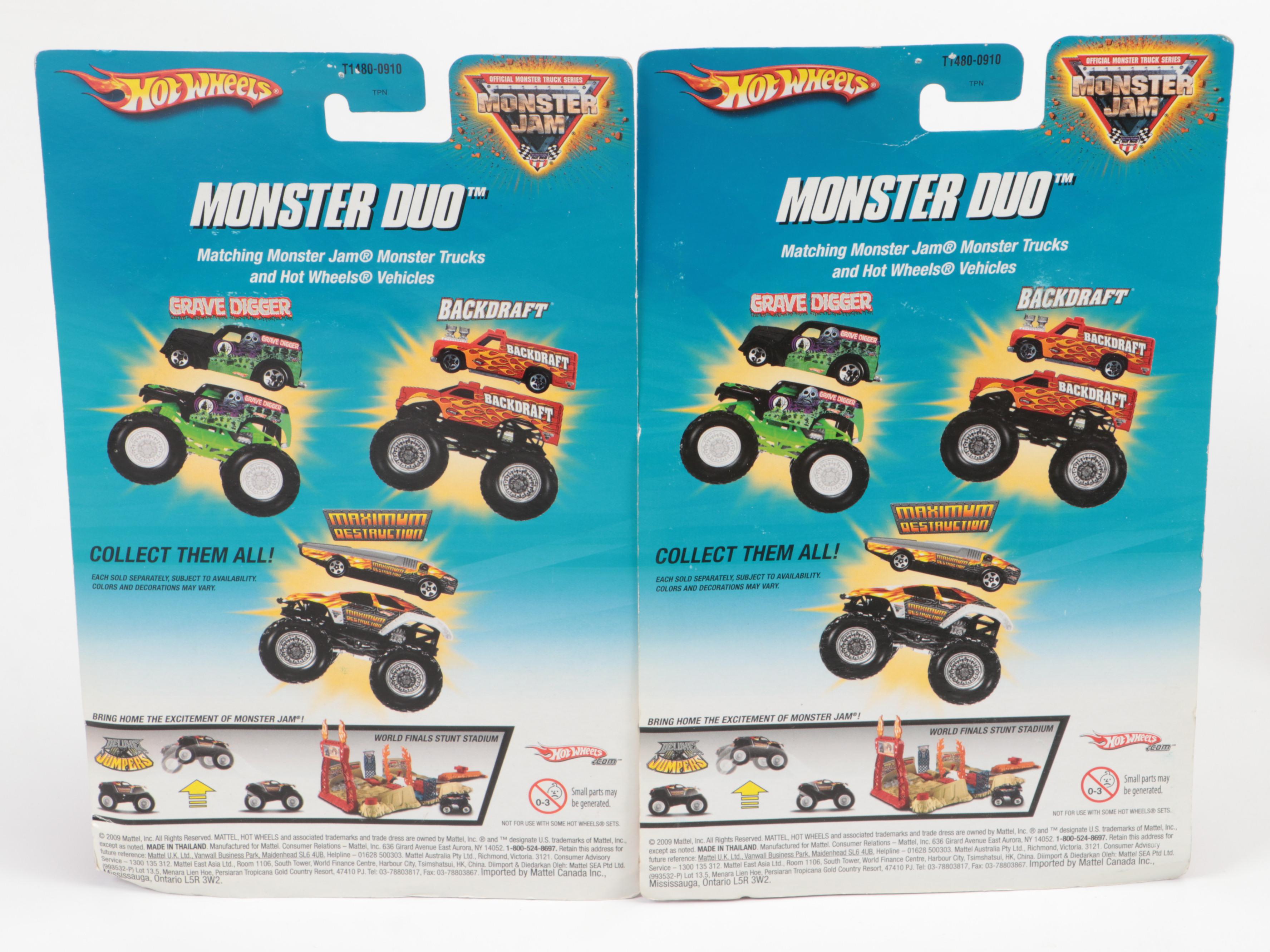 Hot Wheels Monster Jam and McDonald's Toy Cars and Trucks