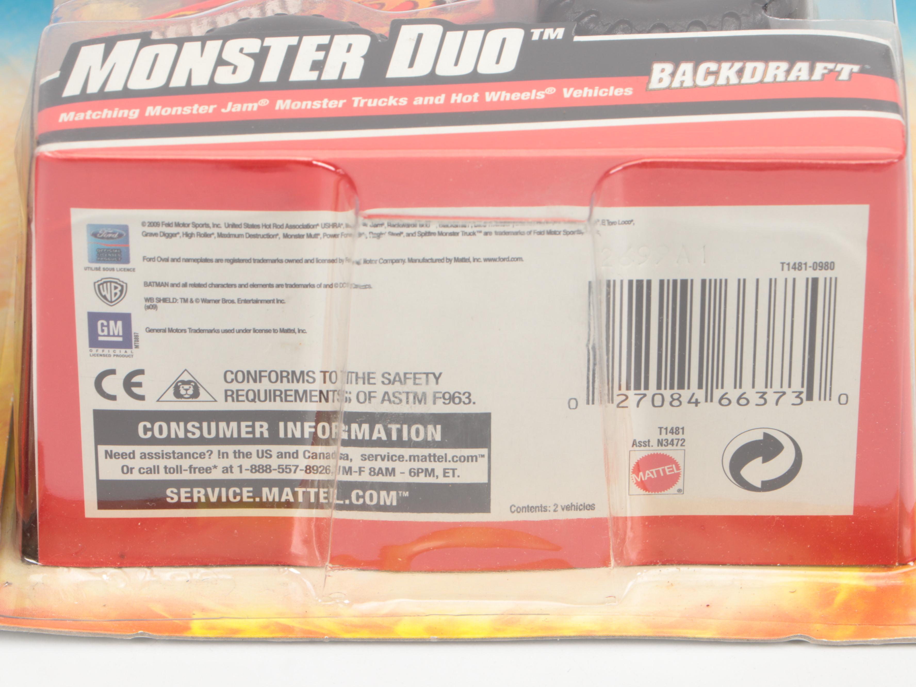 Hot Wheels Monster Jam and McDonald's Toy Cars and Trucks