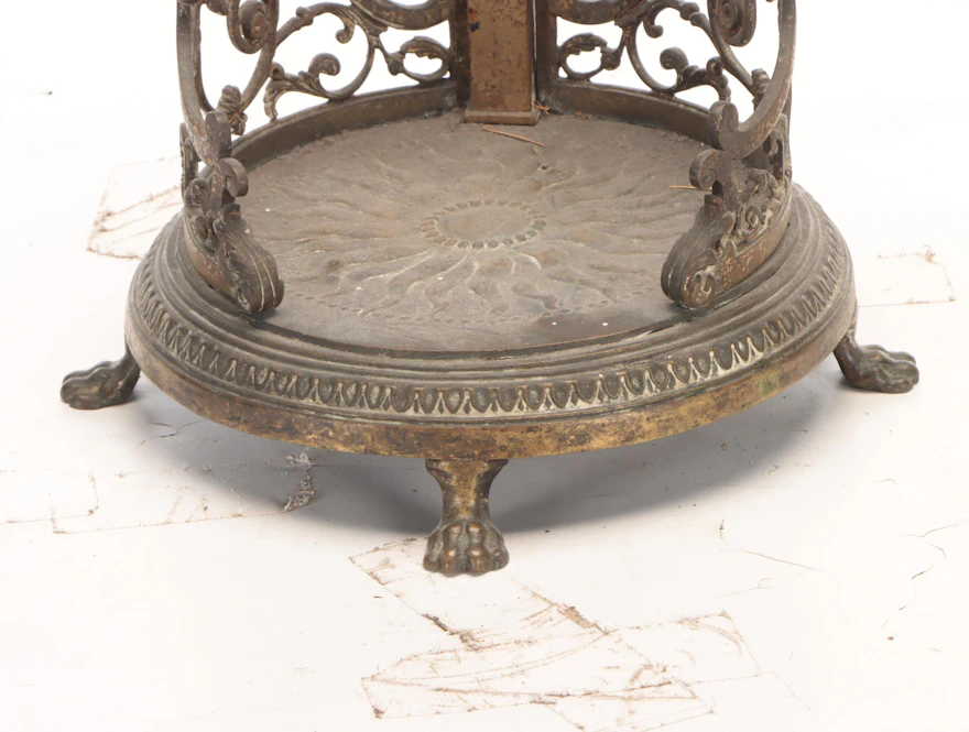 Assembled Victorian Gothic Revival Style Fireplace Tool Set | EBTH