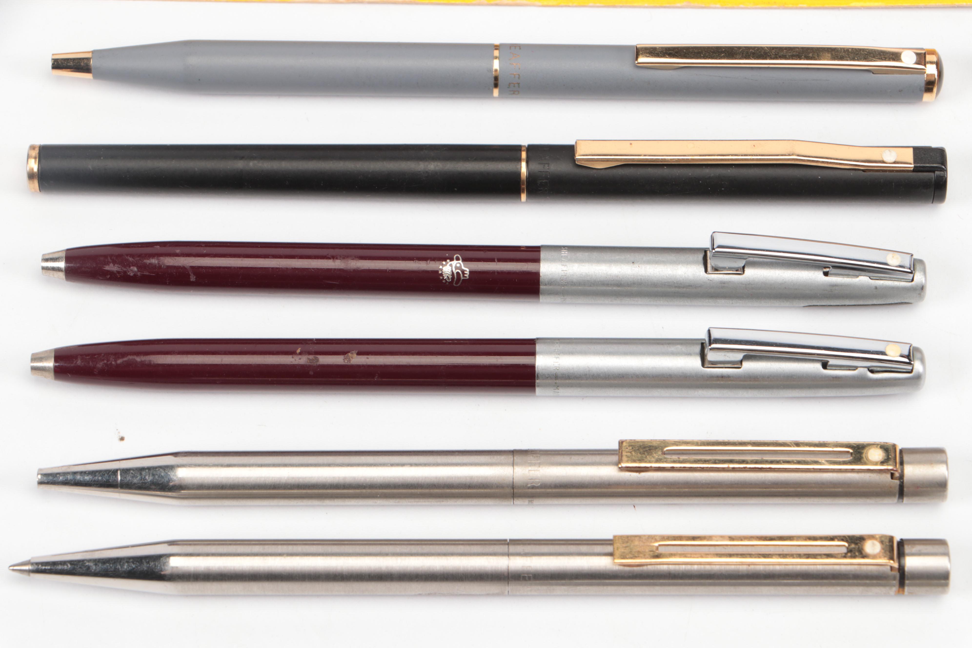 Sheaffer Fountain Pens, Ballpoint Pens, and Mechanical Pencils
