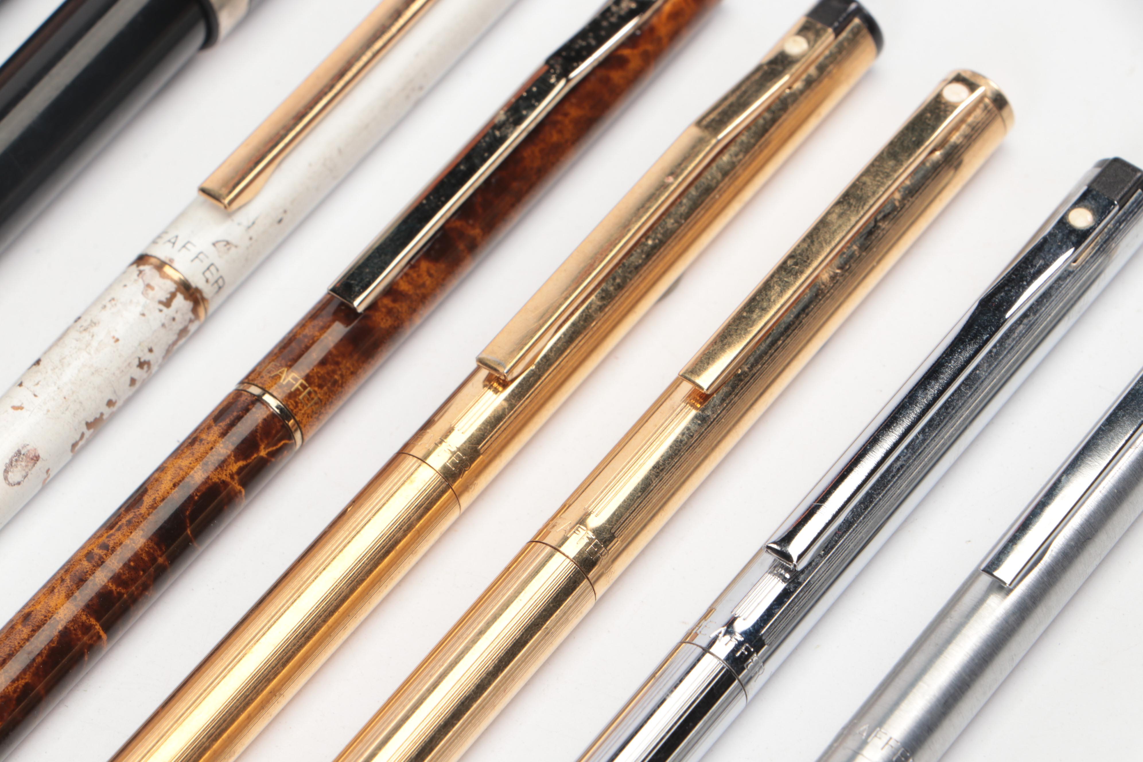 Sheaffer Fountain Pens, Ballpoint Pens, and Mechanical Pencils