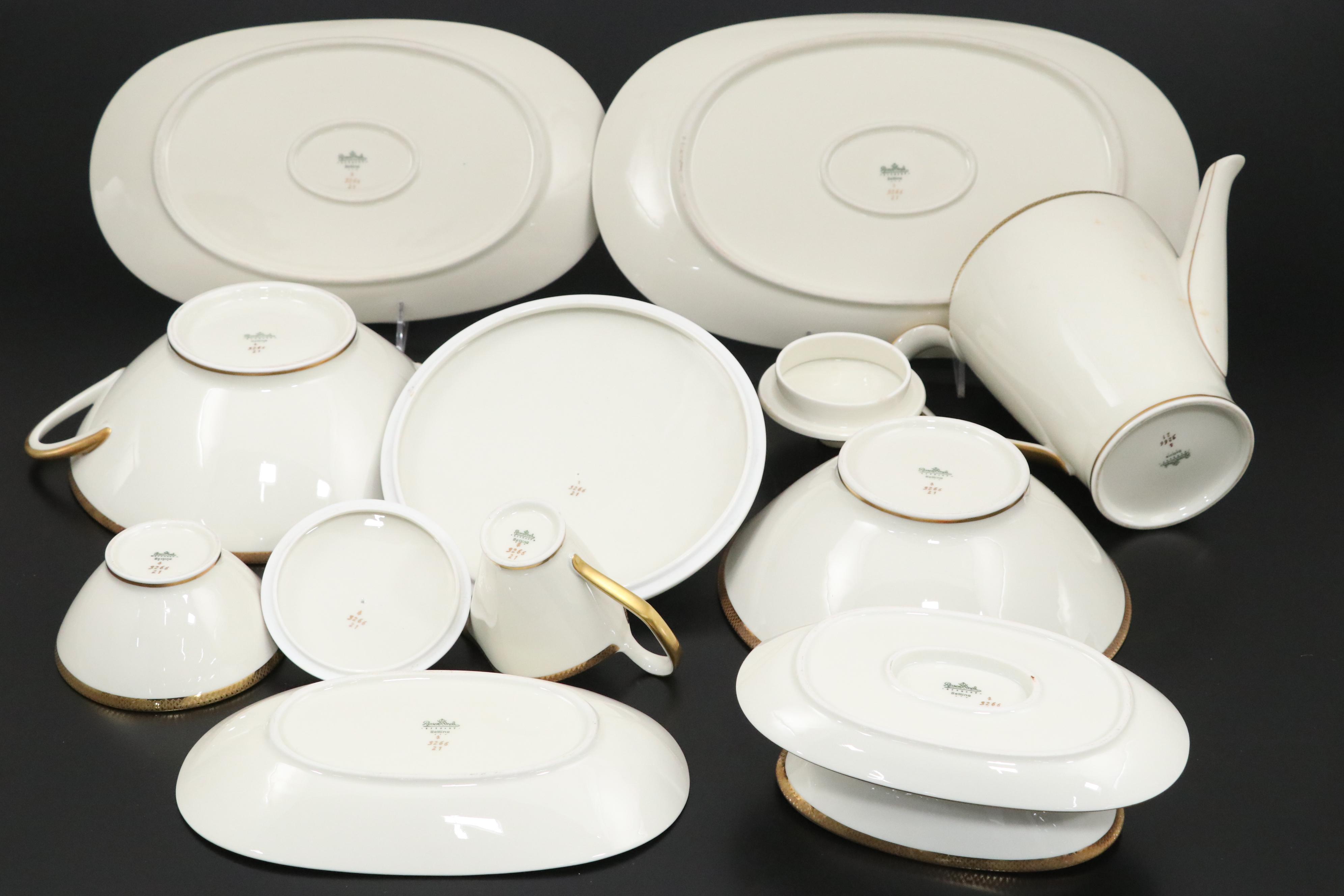 Rosenthal "Avante Garde" Porcelain Dinnerware, 1958-1959