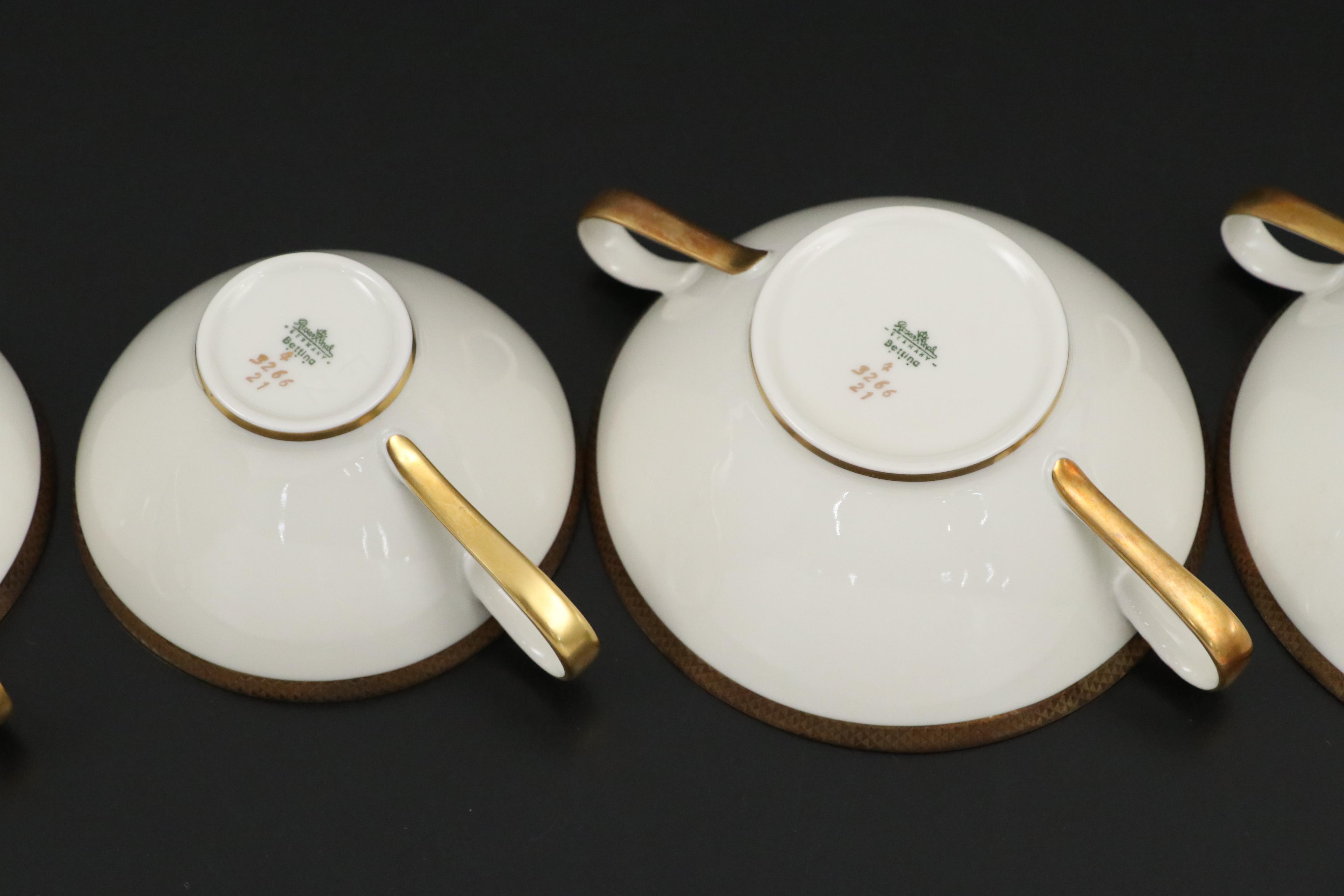 Rosenthal "Avante Garde" Porcelain Dinnerware, 1958-1959