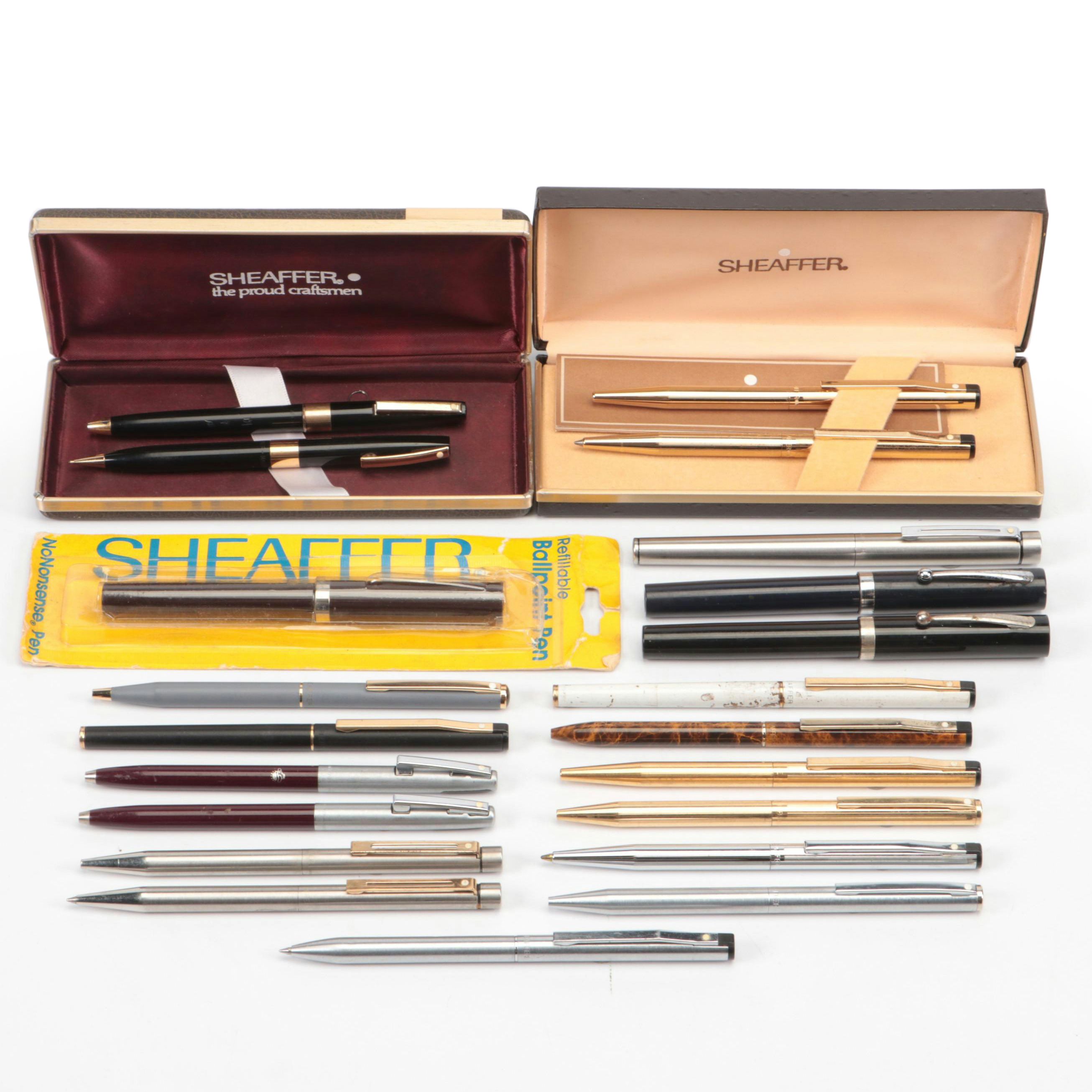 Sheaffer Fountain Pens, Ballpoint Pens, and Mechanical Pencils