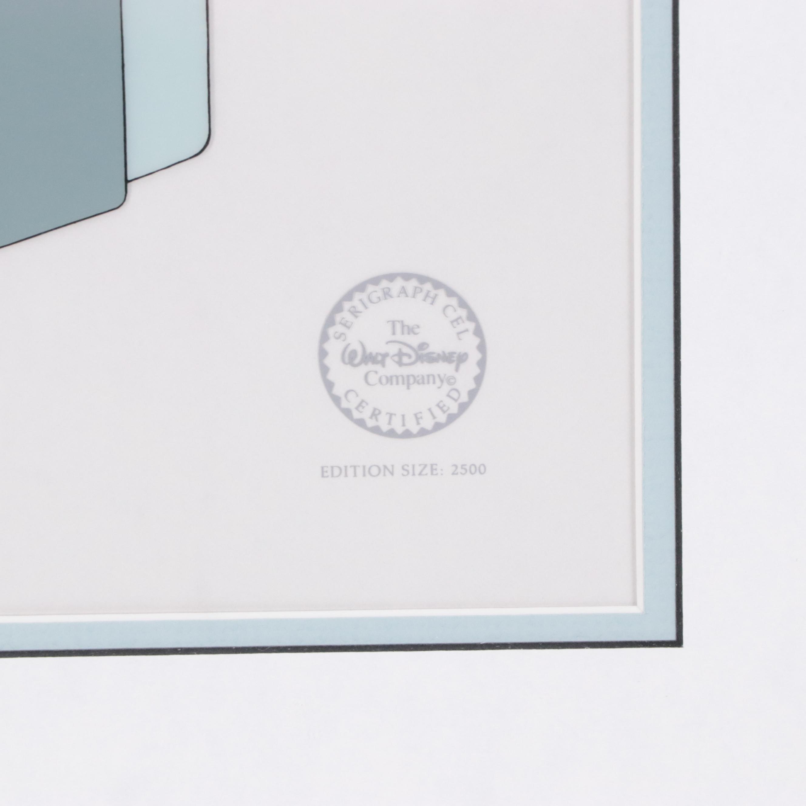 Disney Sericel of Jiminy Cricket From "Pinocchio," 1992