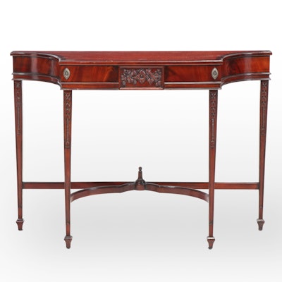 Federal Style Mahogany Console Table