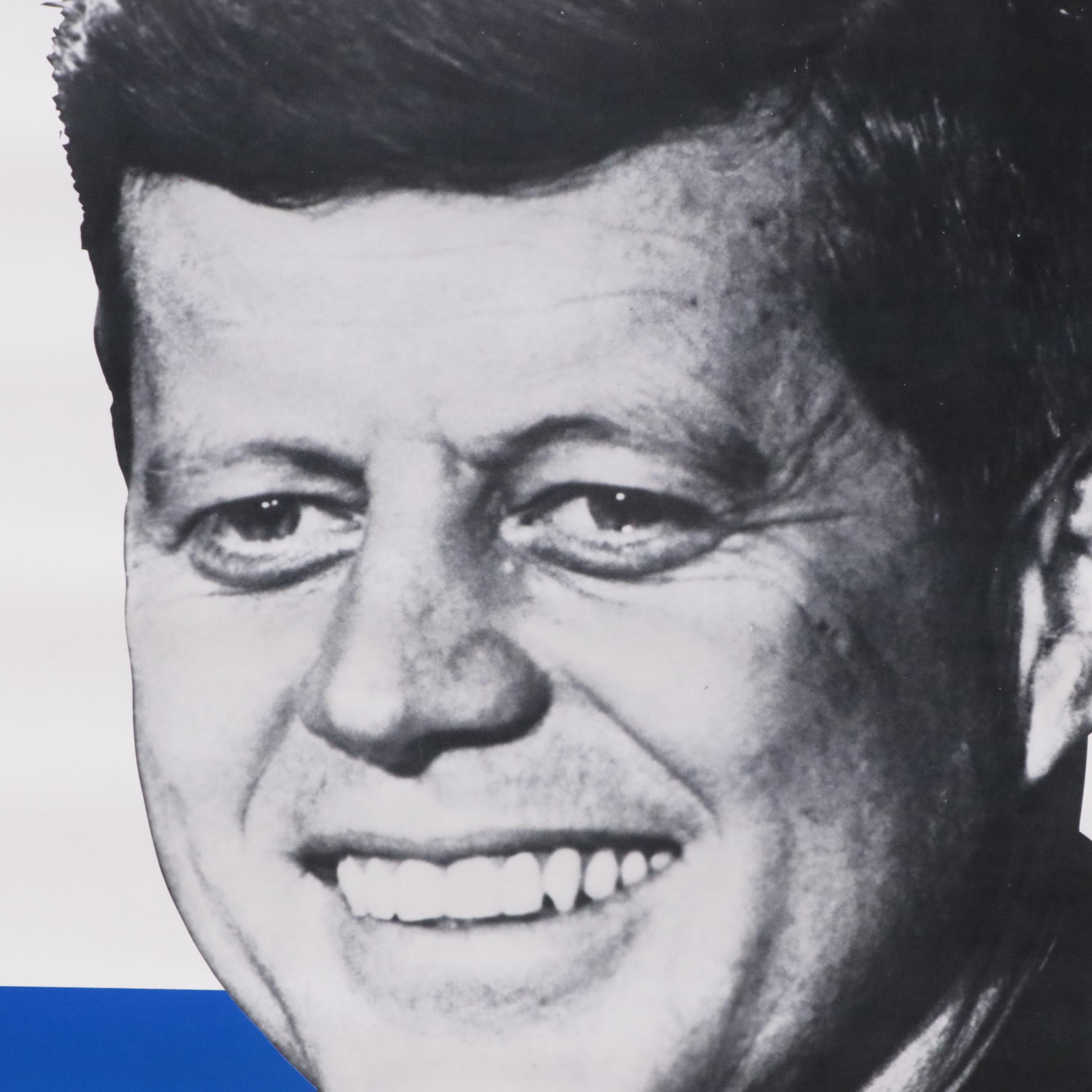 John F. Kennedy Political Poster