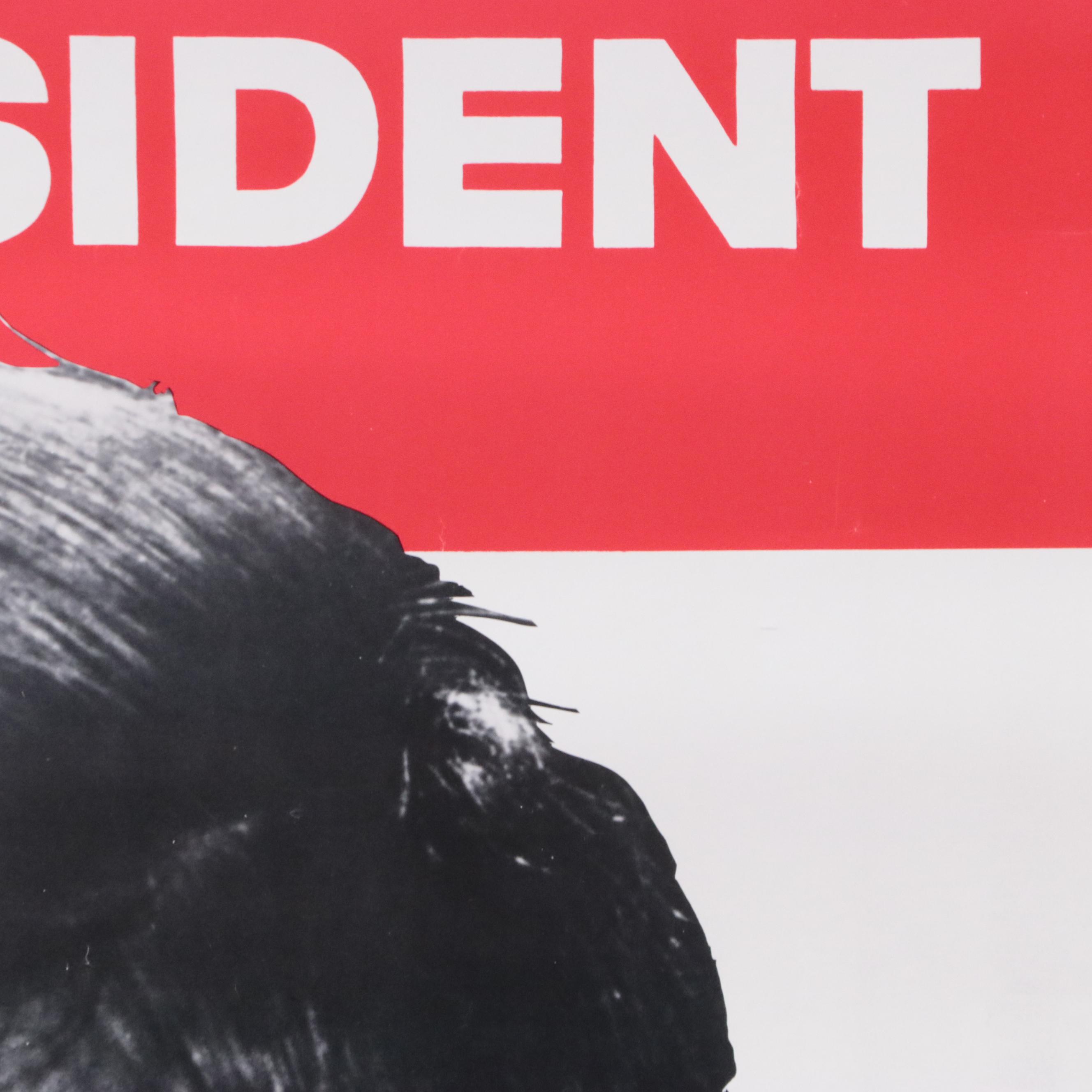 John F. Kennedy Political Poster