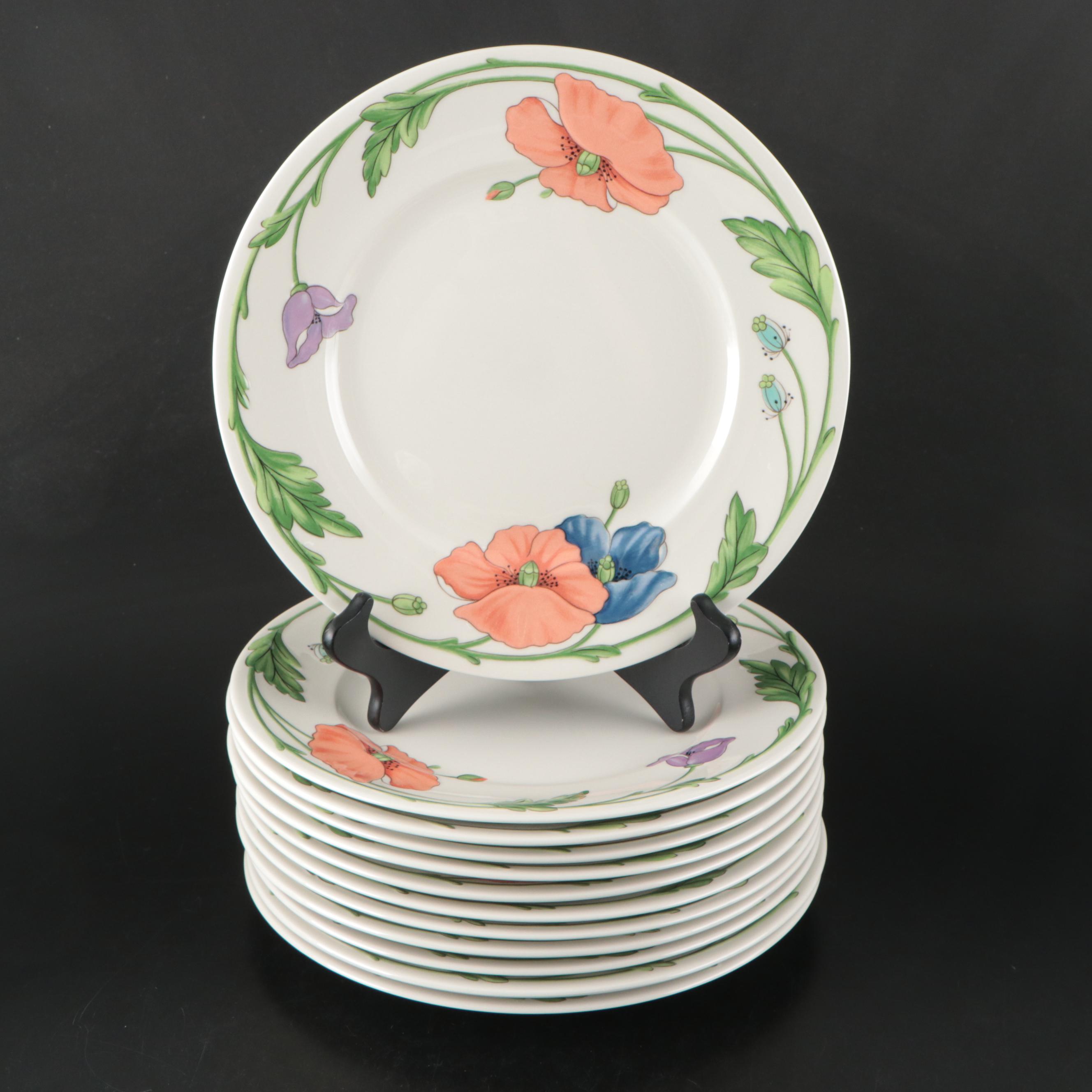 Villeroy & Boch "Amapola" Porcelain Dinnerware and Serving Pieces, 1978–2001