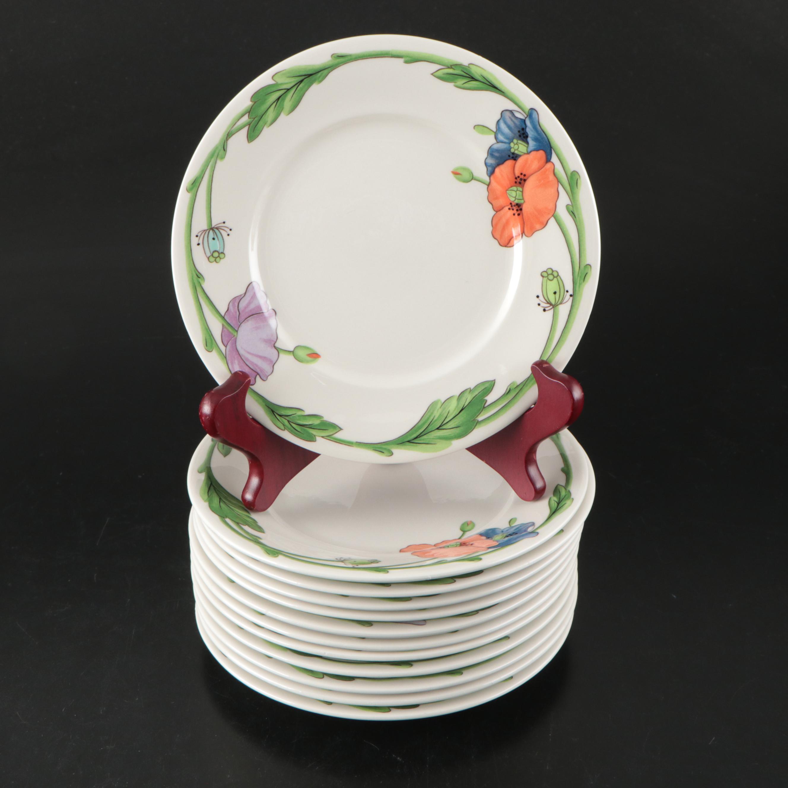 Villeroy & Boch "Amapola" Porcelain Dinnerware and Serving Pieces, 1978–2001